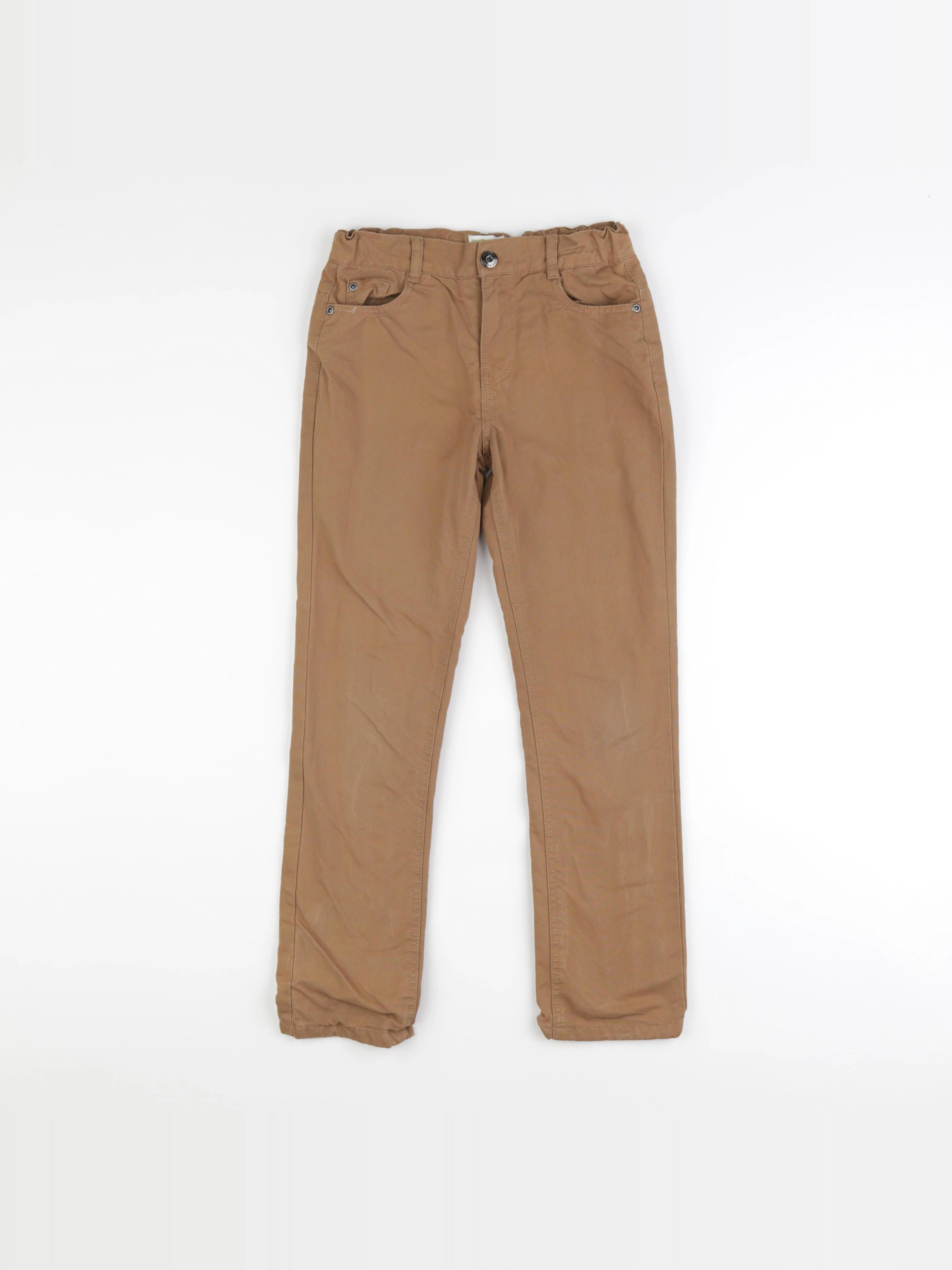 Vertbaudet - pantalon marron - 9 ans