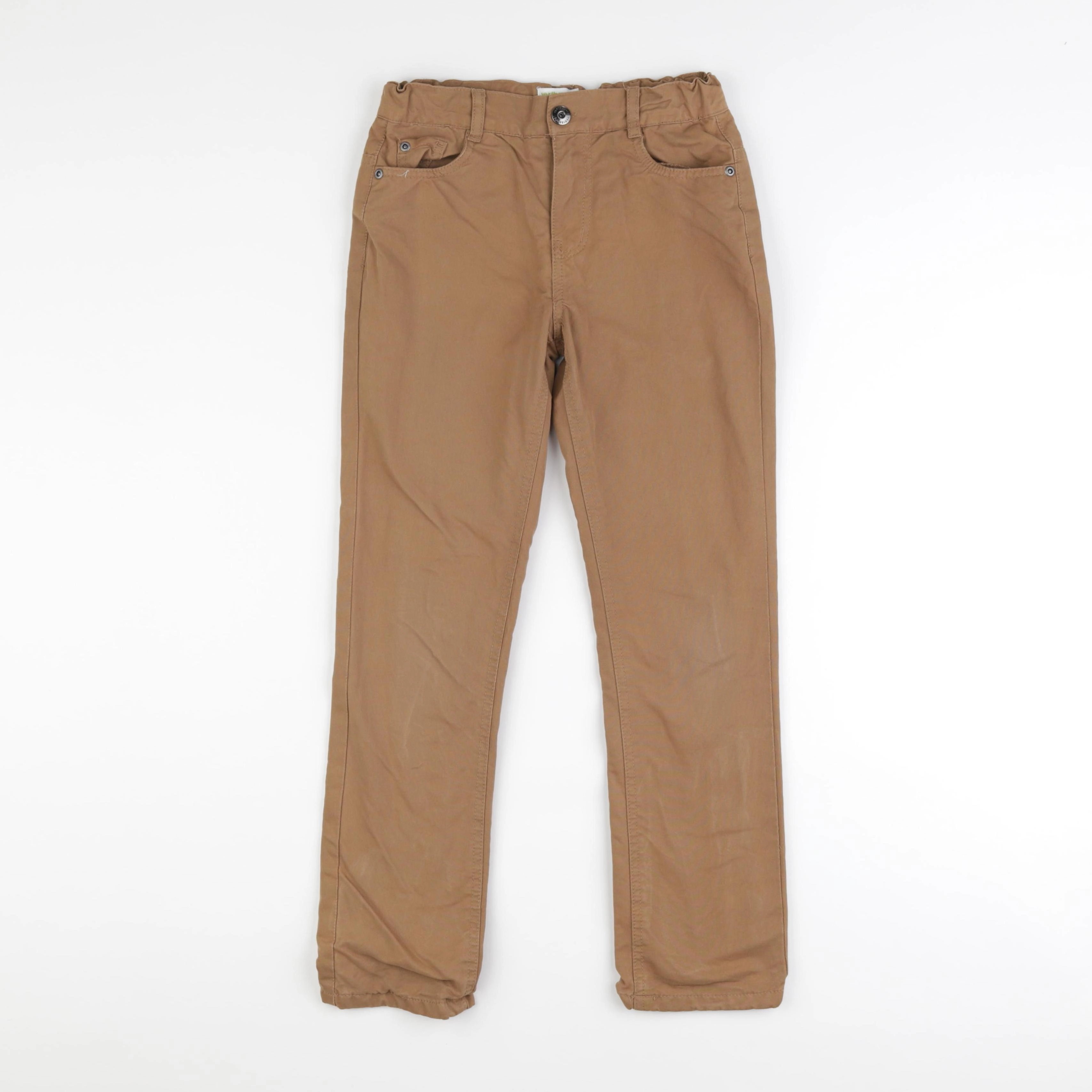 Vertbaudet - pantalon marron - 9 ans
