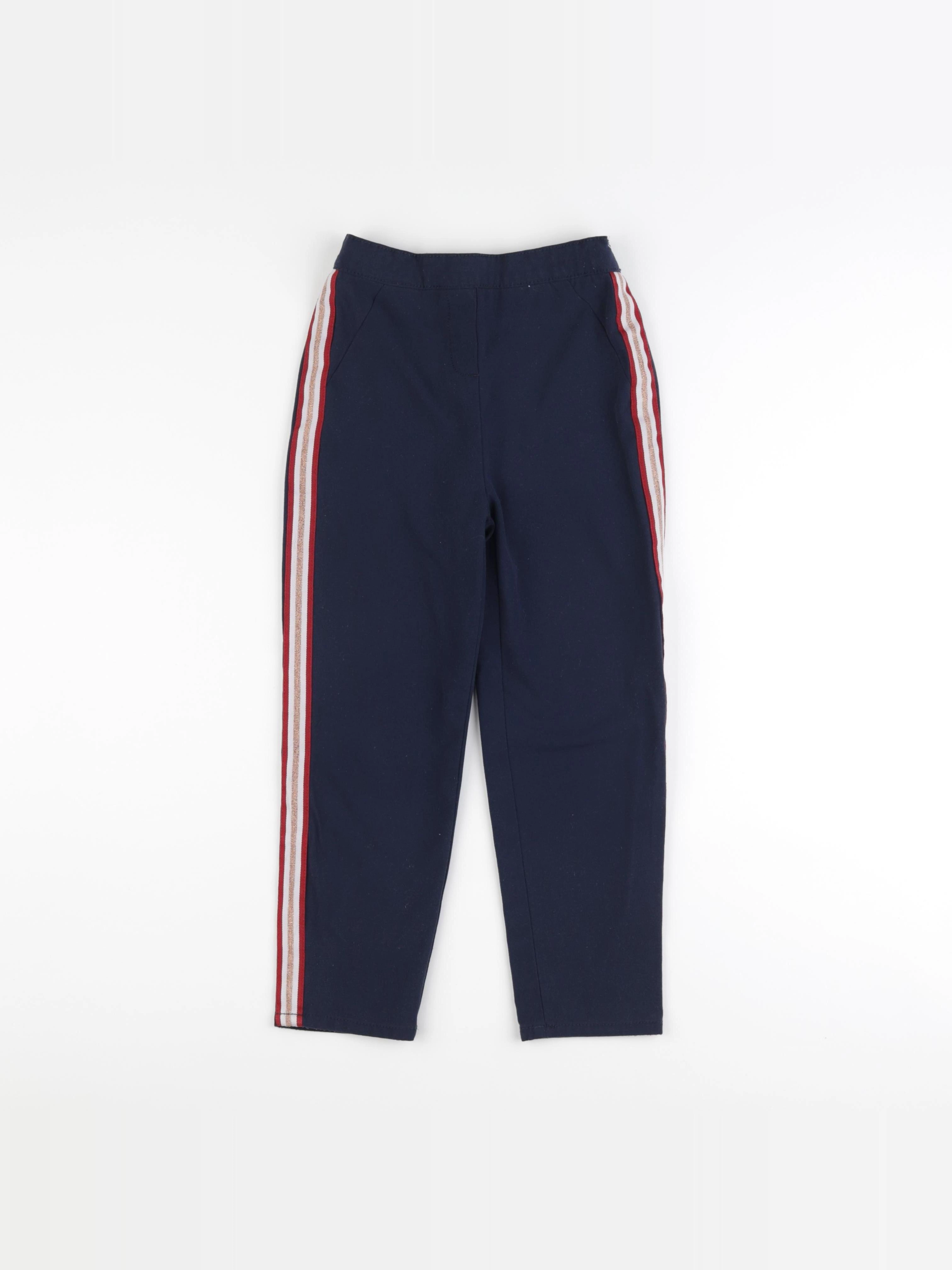 Vertbaudet - pantalon bleu - 7 ans