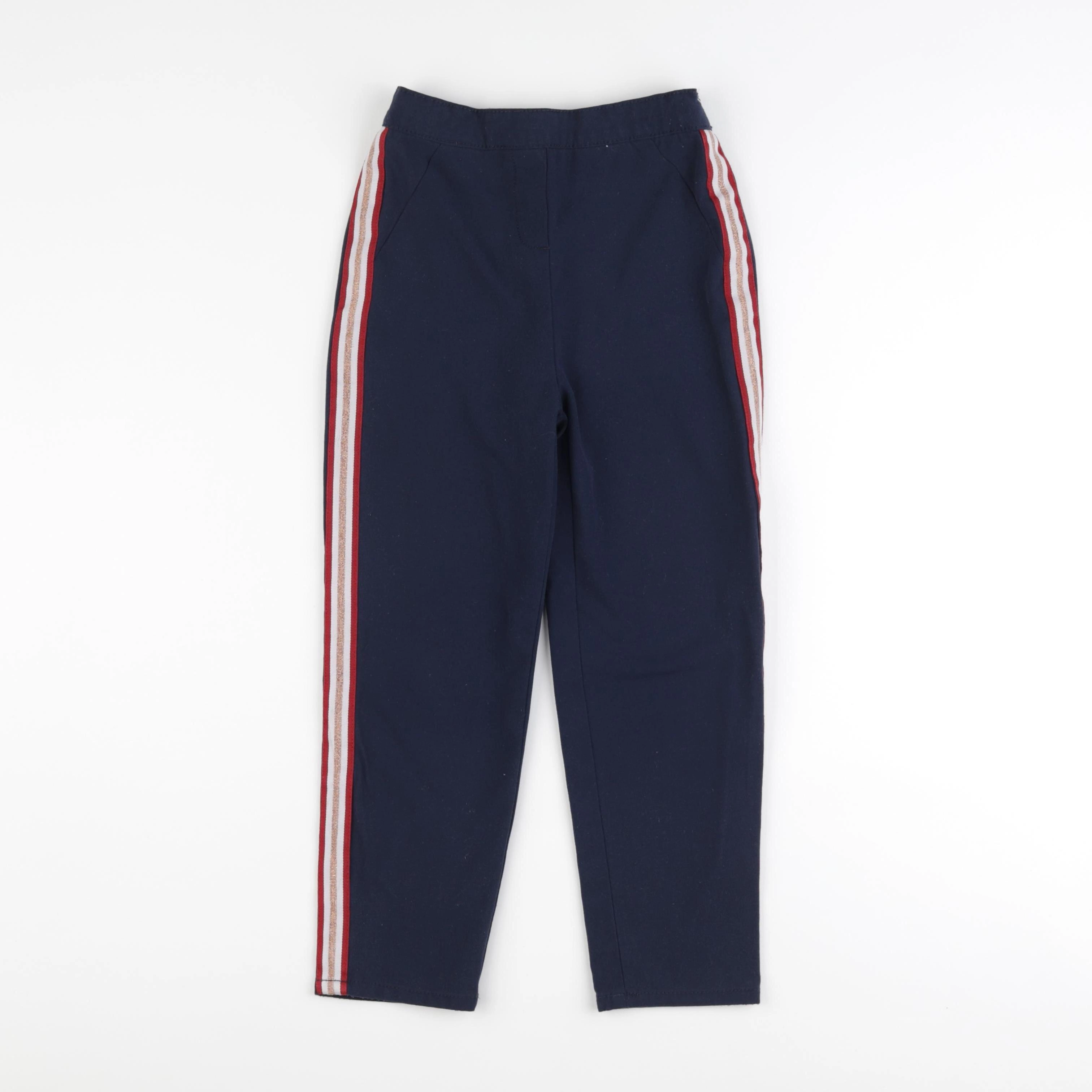 Vertbaudet - pantalon bleu - 7 ans
