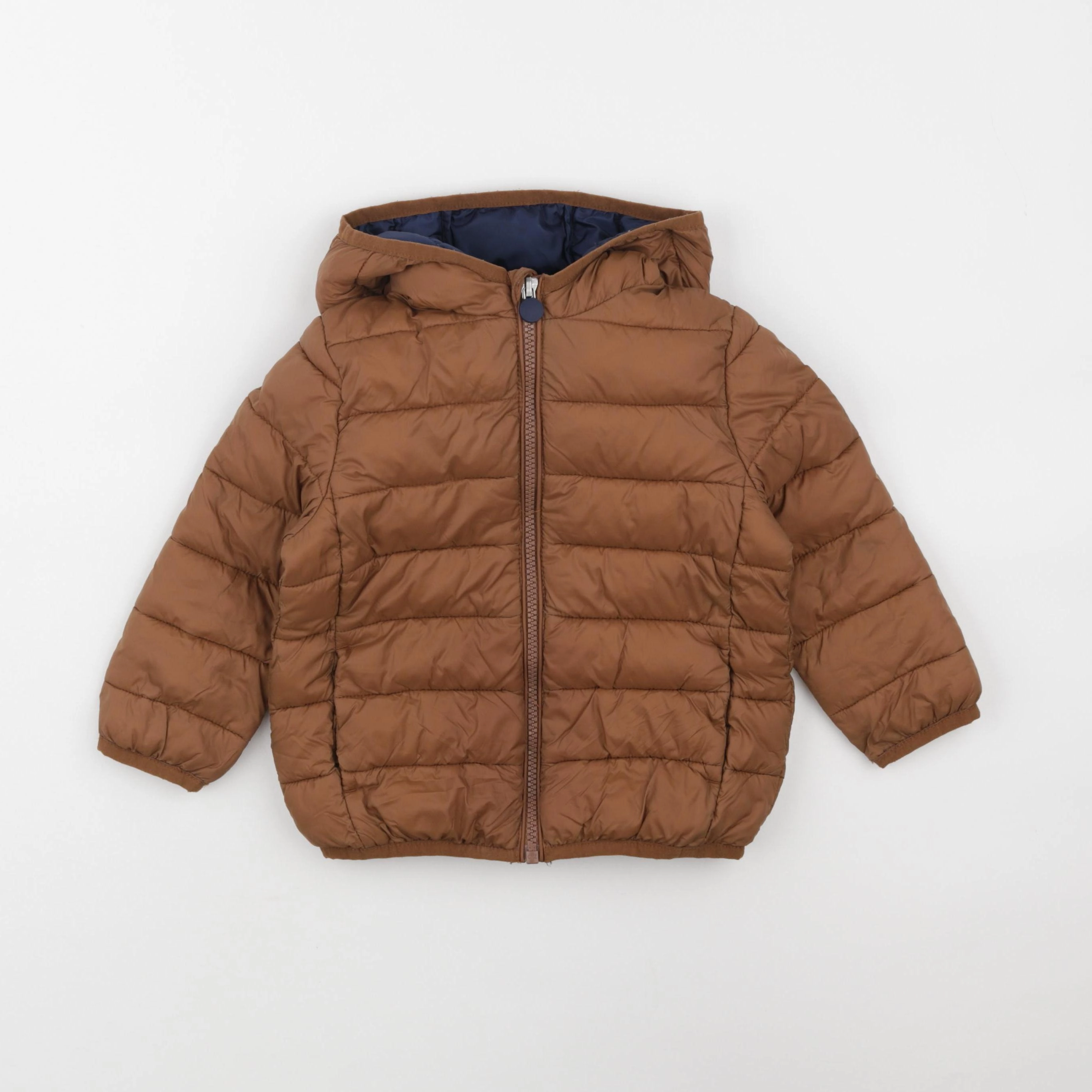 Vertbaudet - doudoune marron - 3 ans