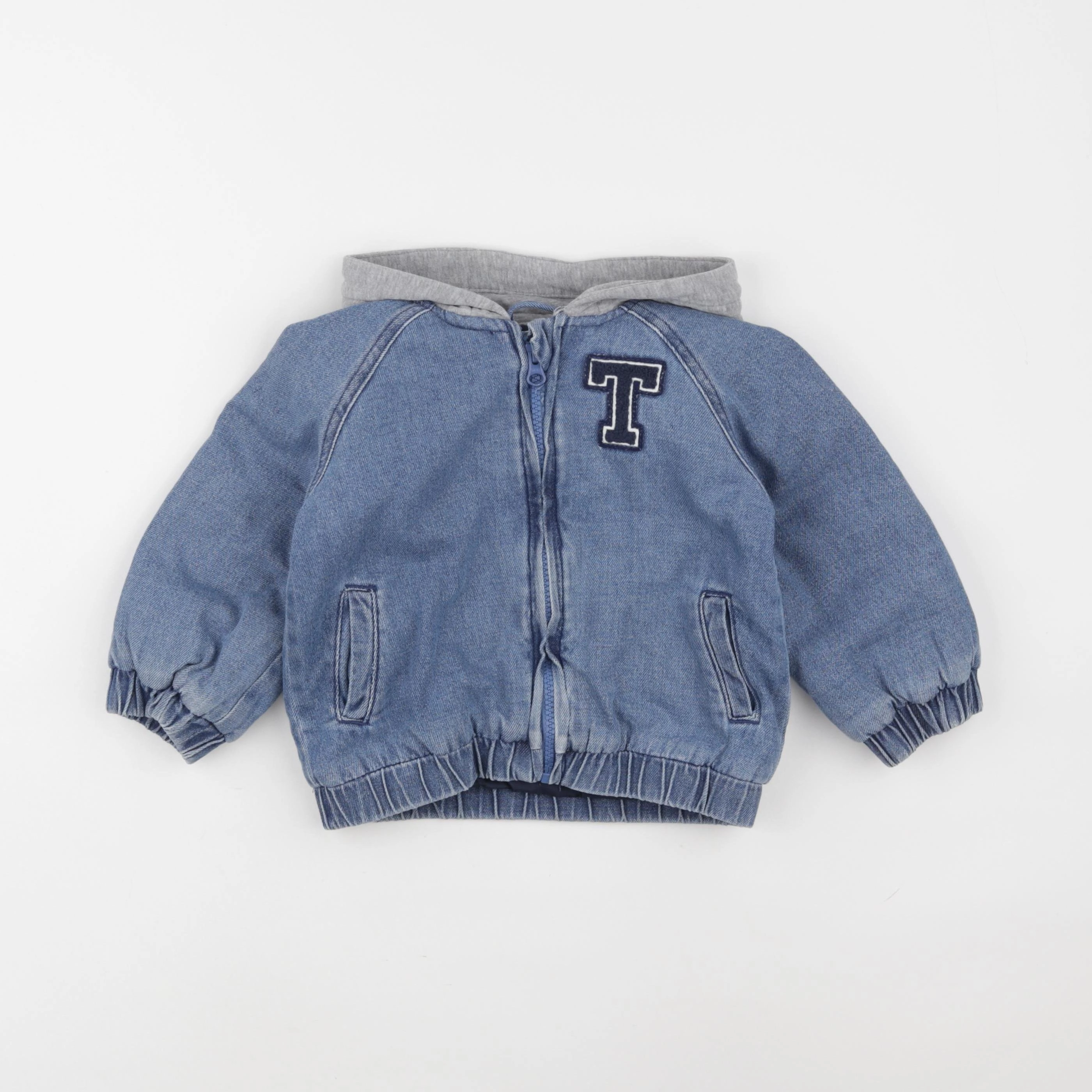 Vertbaudet - veste bleu - 36 mois