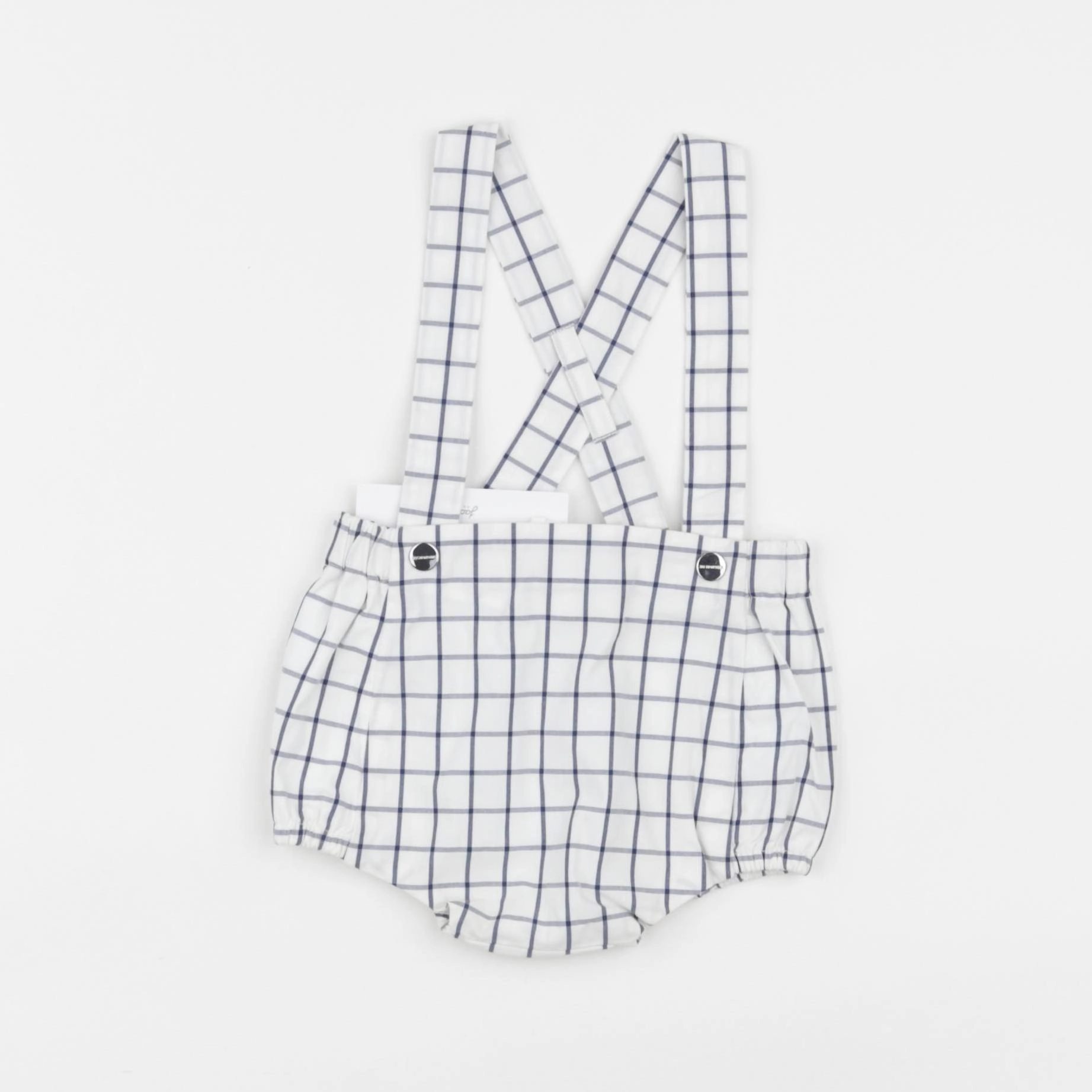 Jacadi - bloomer blanc, bleu - 3 mois
