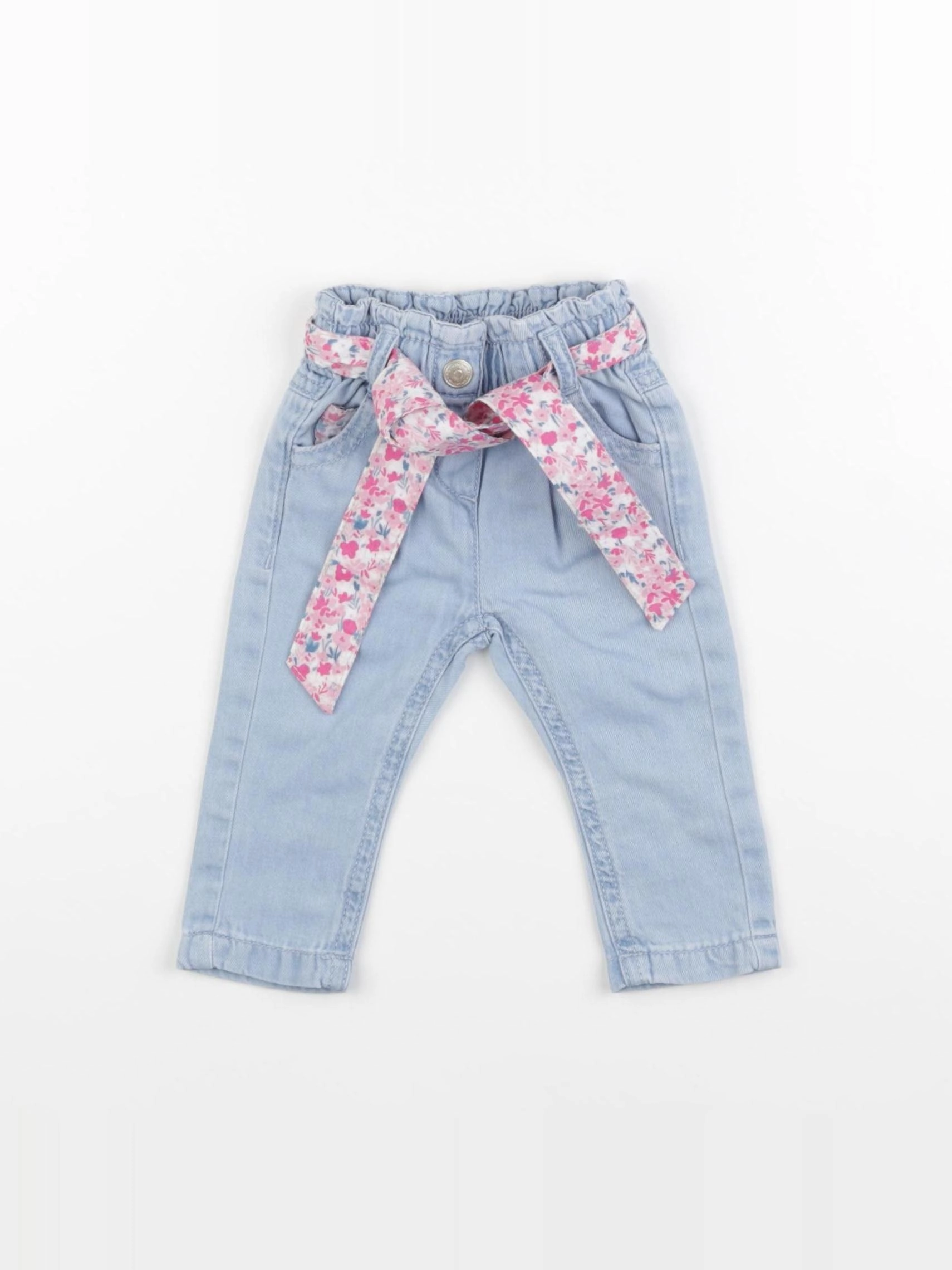Tape à l'oeil - pantalon bleu - 3 mois
