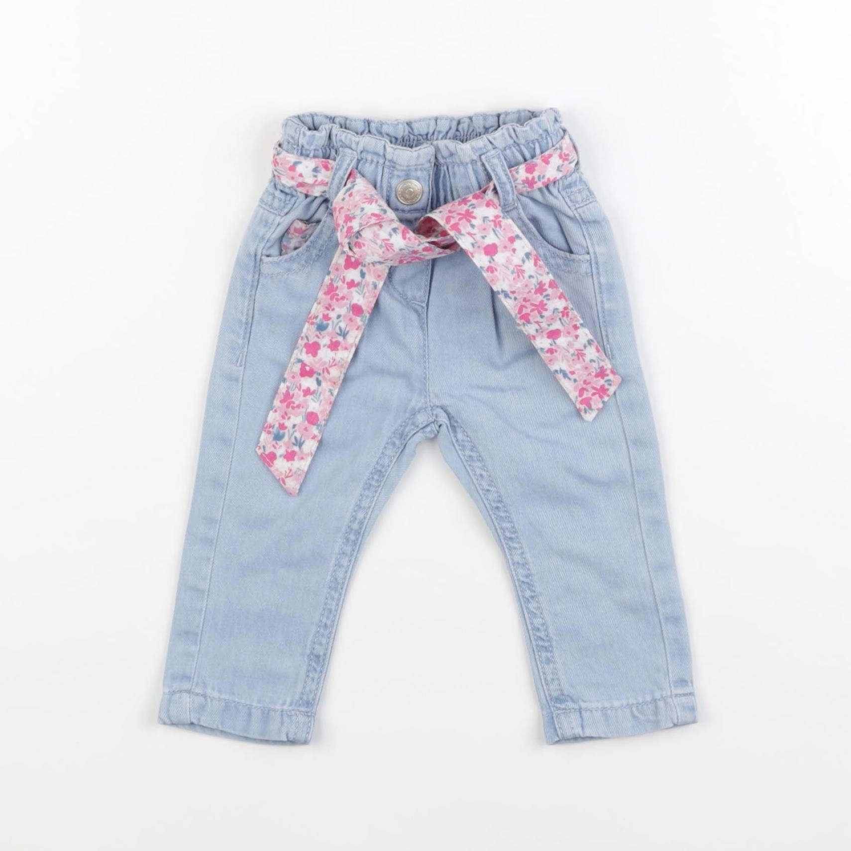 Tape à l'oeil - pantalon bleu - 3 mois