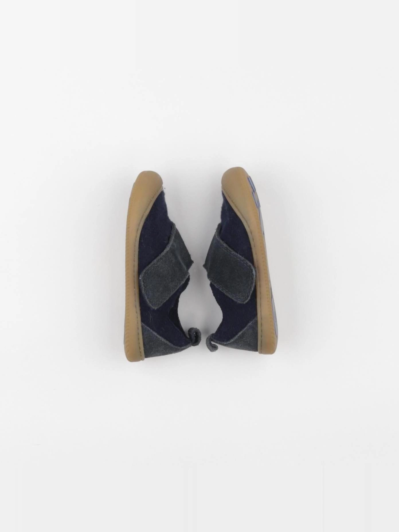 Vertbaudet - chaussons gris - pointure 22