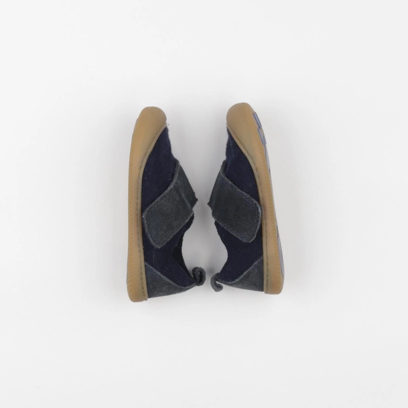 Vertbaudet - chaussons gris - pointure 22