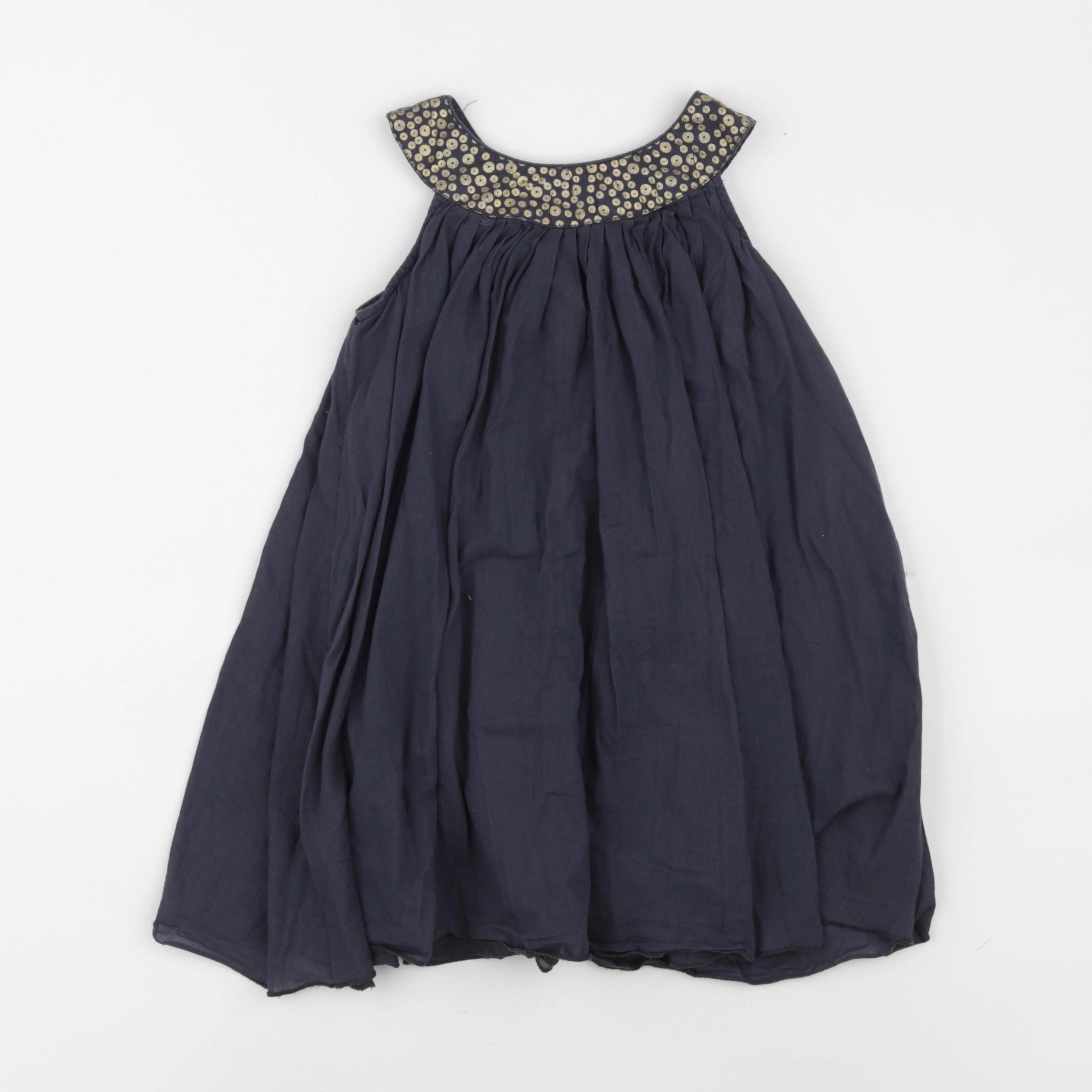 La Redoute - robe jaune, or - 4 ans