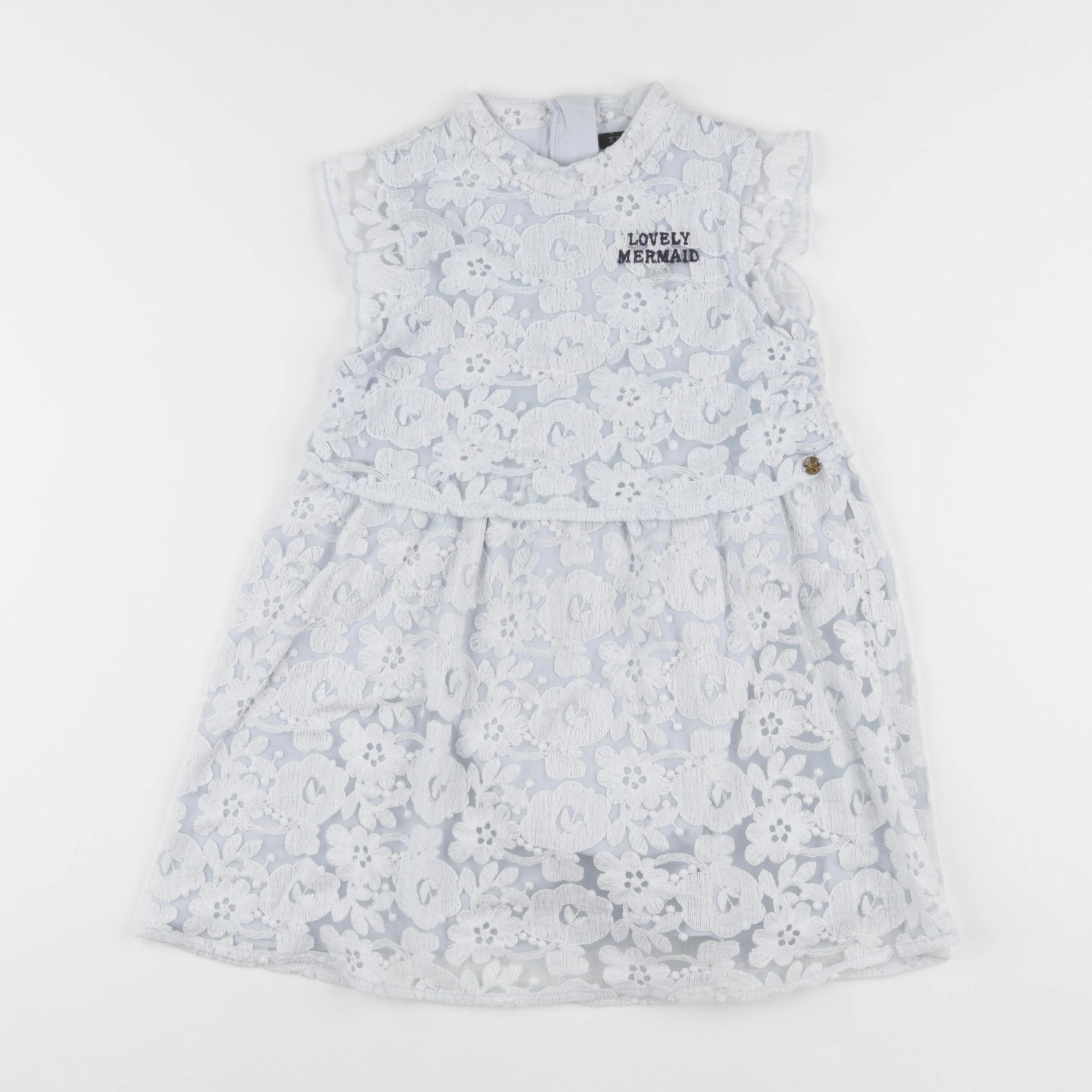 IKKS - robe bleu - 6 ans