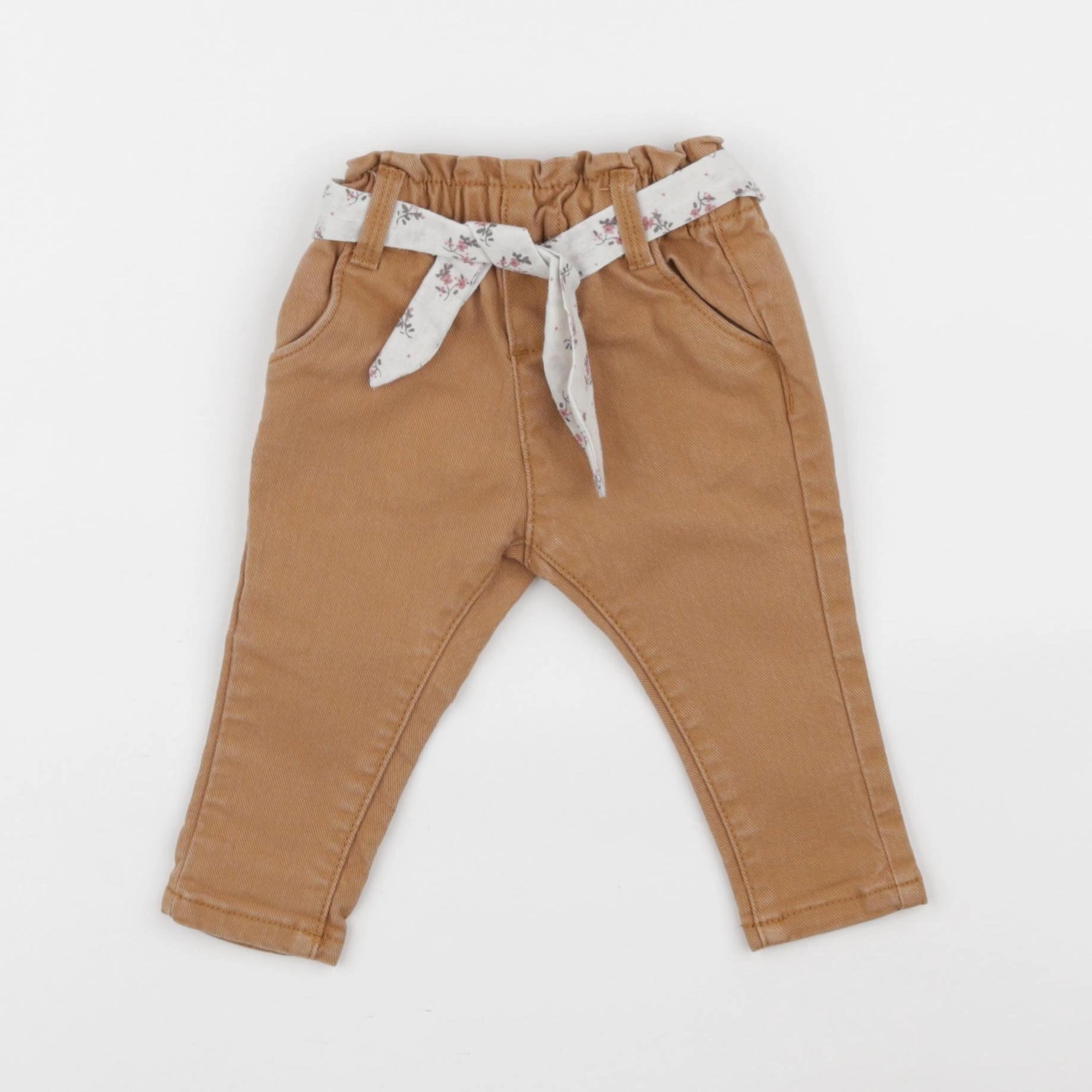 Vertbaudet - pantalon marron - 3 mois
