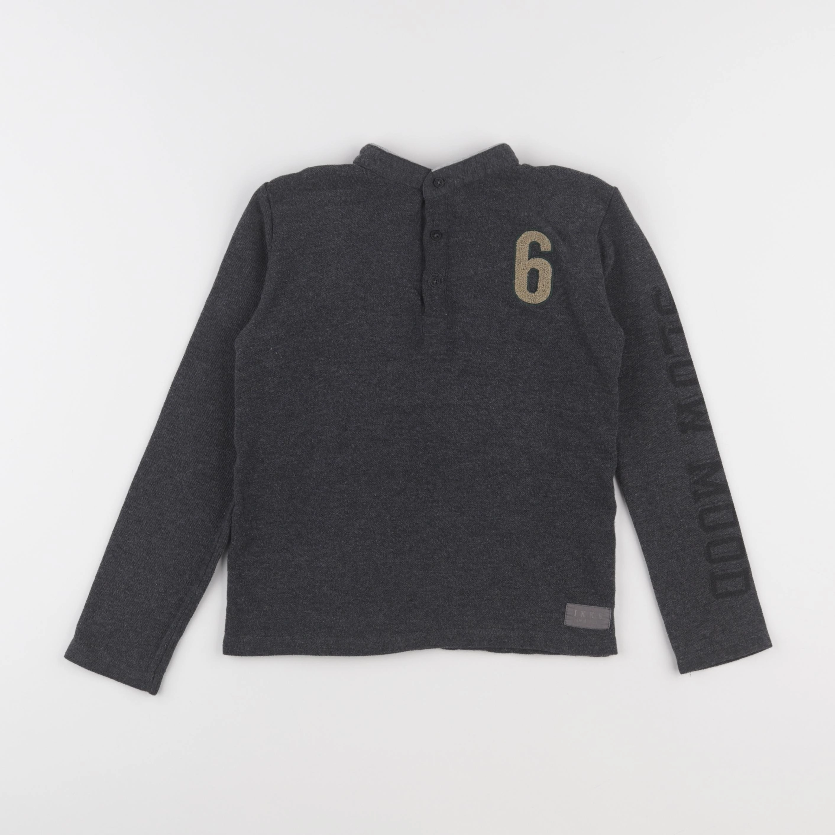 IKKS - tee-shirt gris - 8 ans