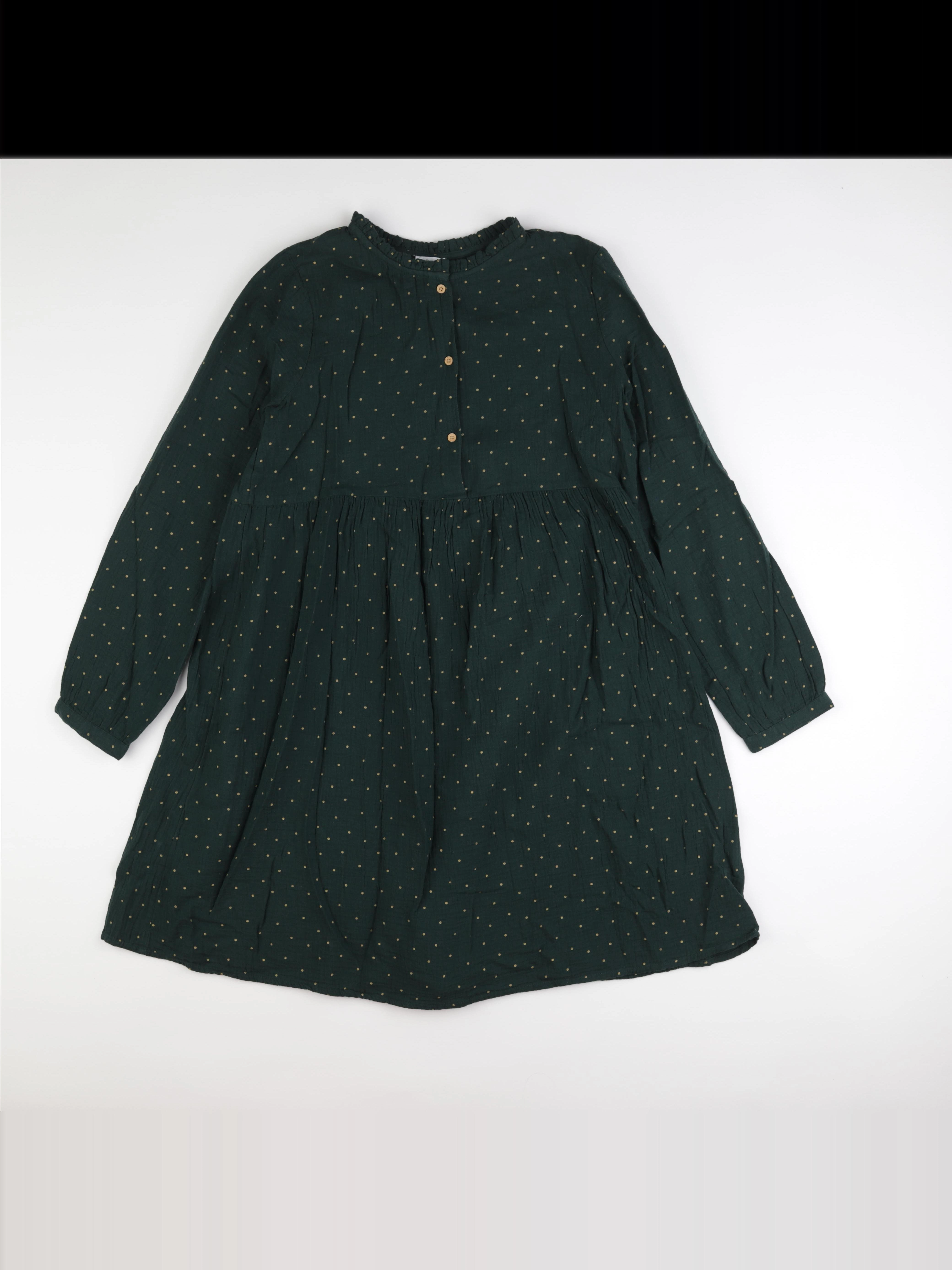 Vertbaudet - robe grossesse vert, or - 40