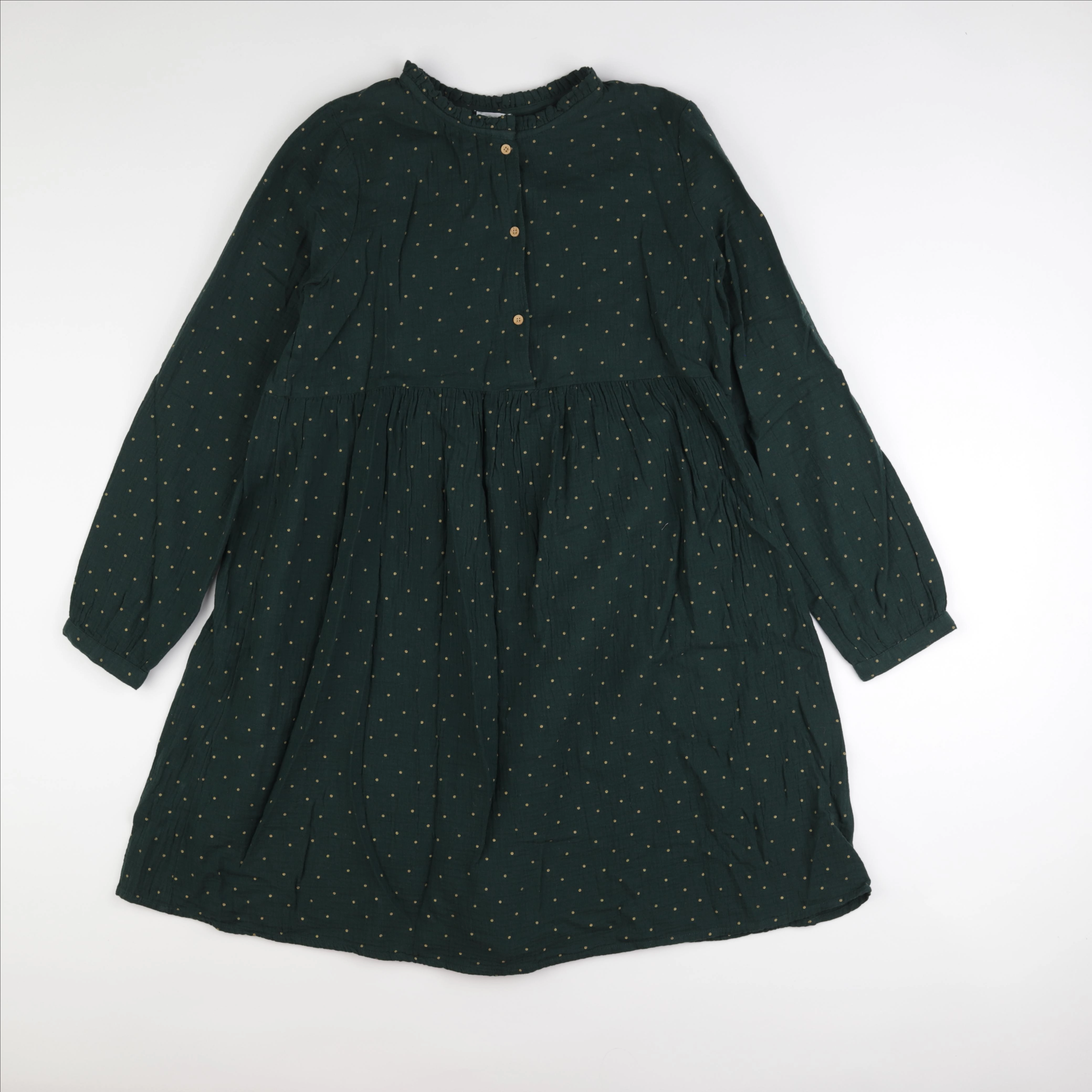 Vertbaudet - robe grossesse vert, or - 40