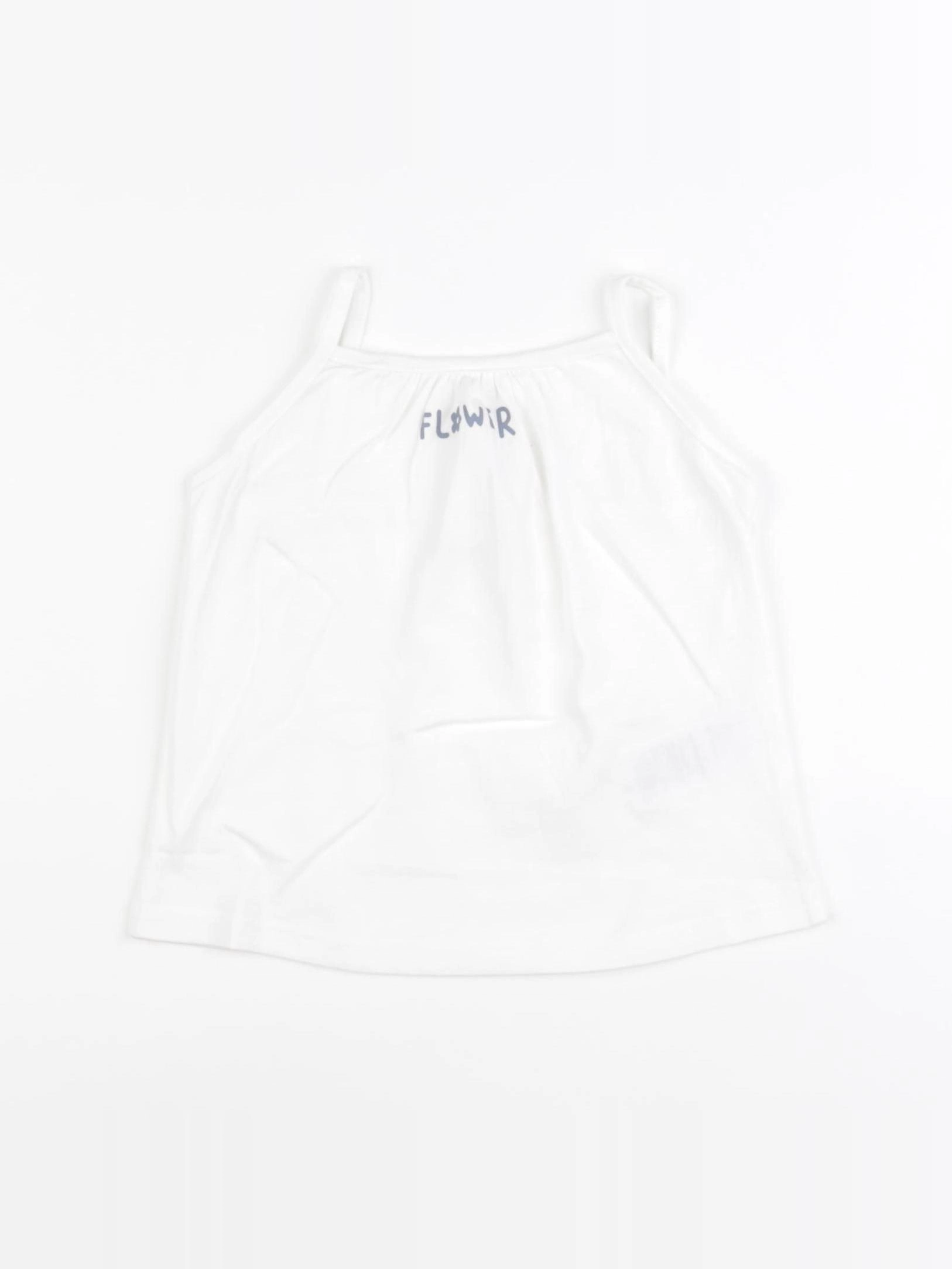 Vertbaudet - débardeur blanc - 2 ans