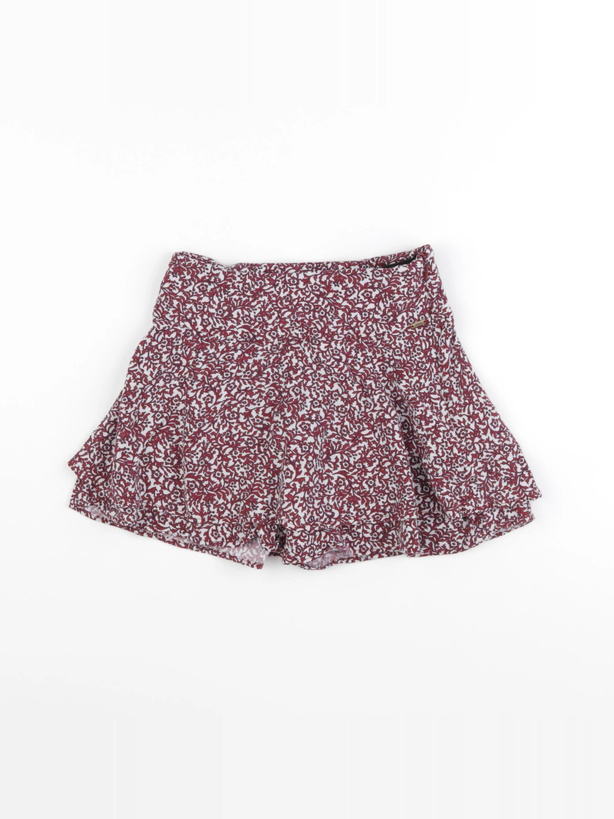 IKKS - jupe short rouge - 6 ans