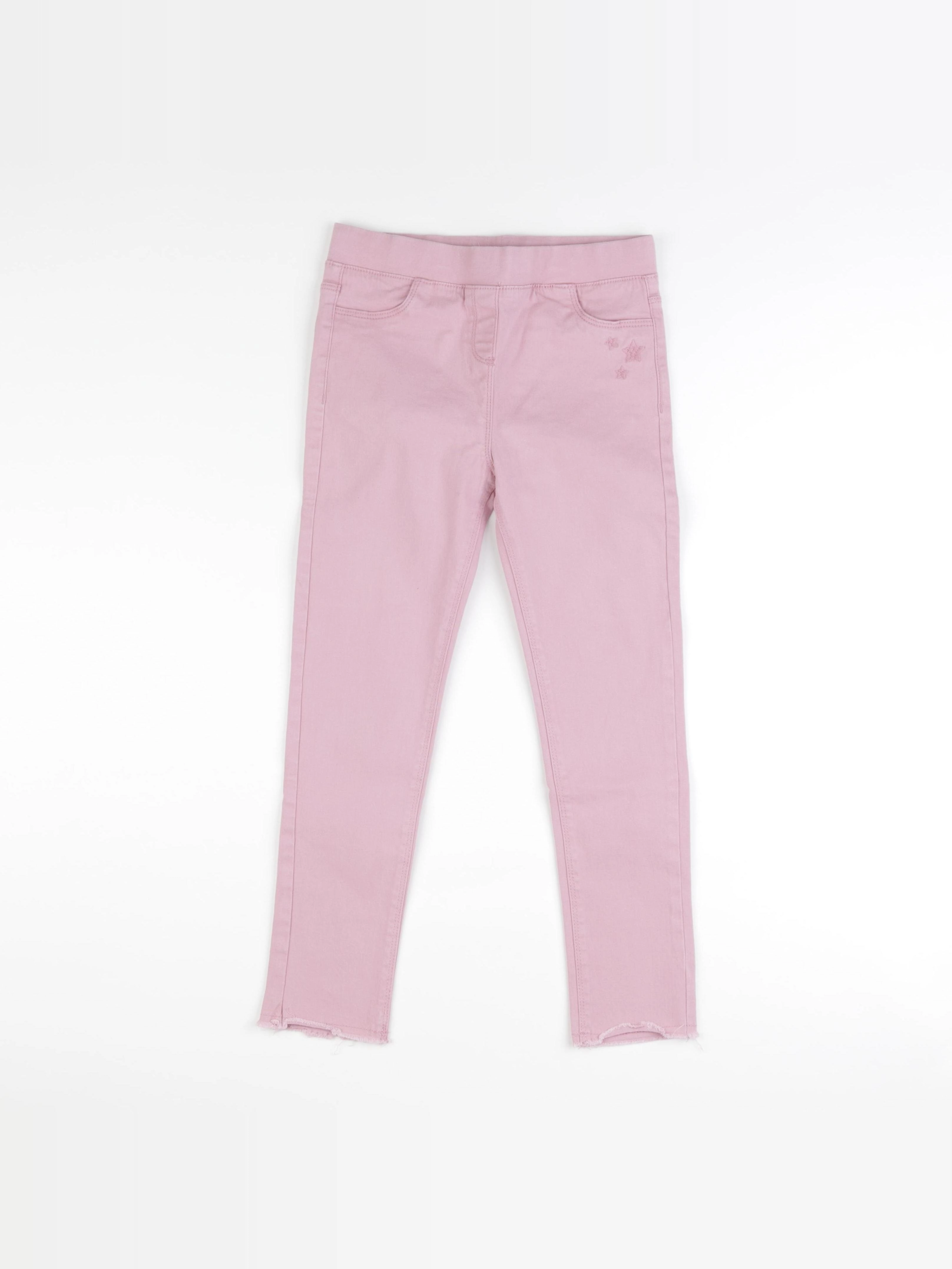 Vertbaudet - jegging rose - 9 ans