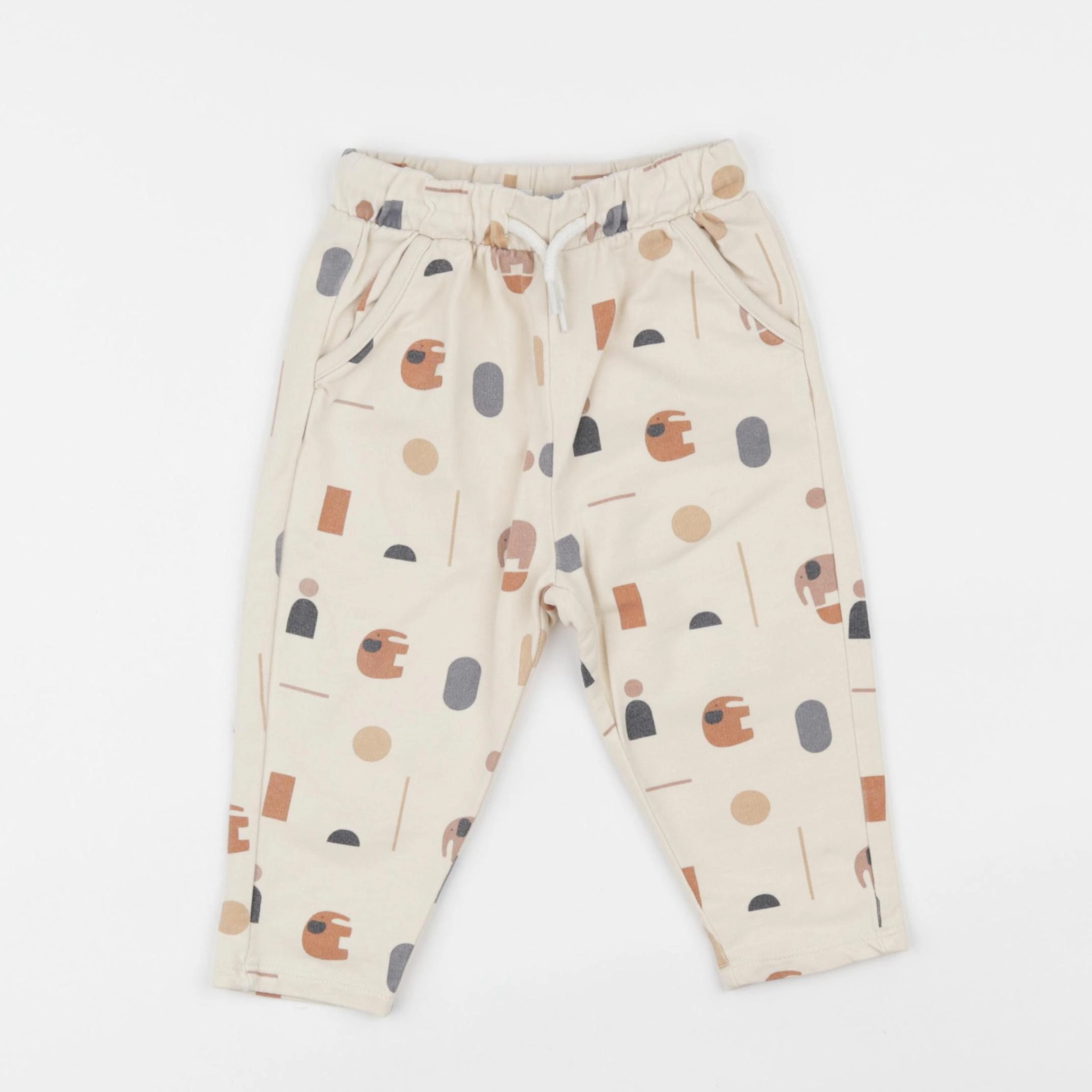 Vertbaudet - jogging beige - 18 mois