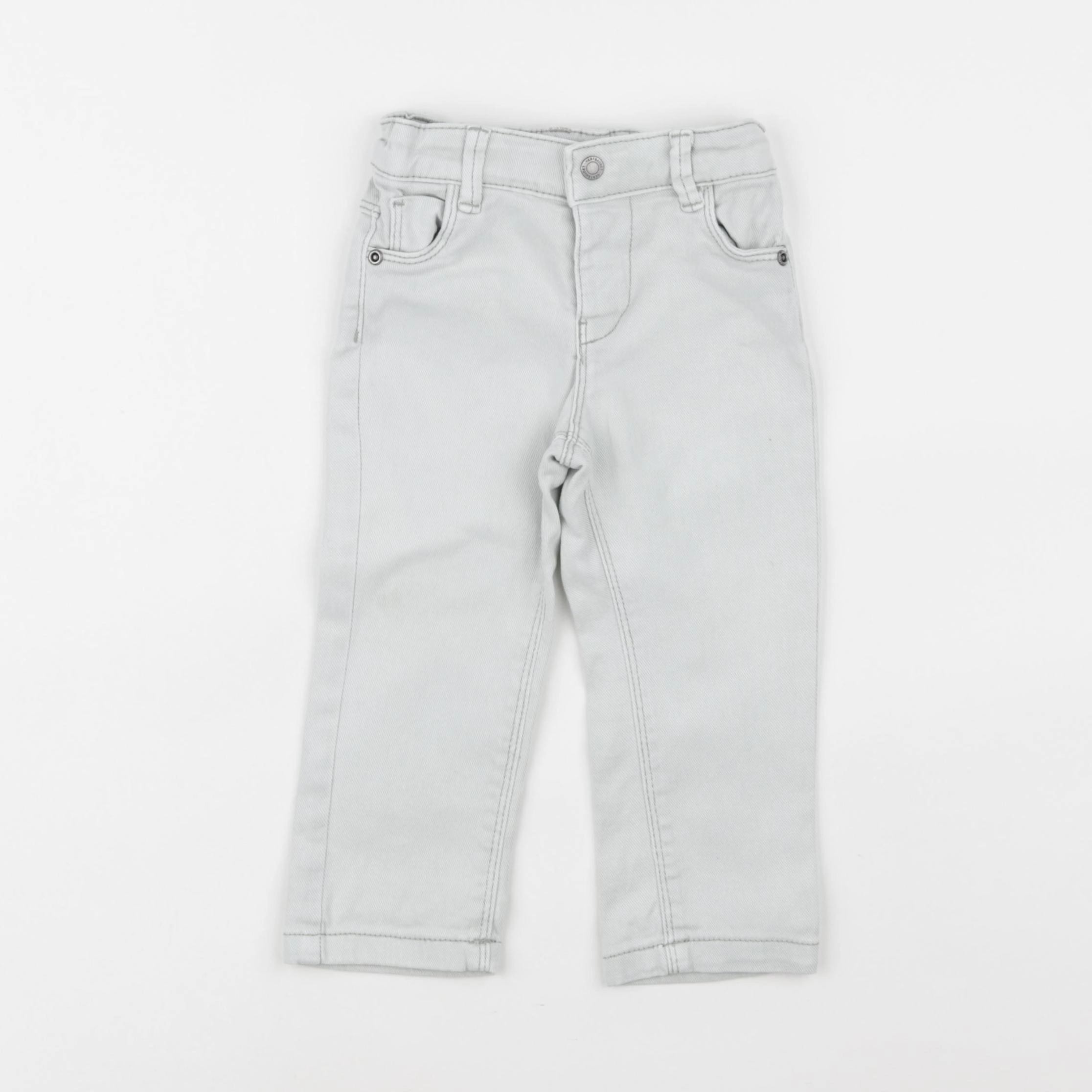Vertbaudet - pantalon vert - 12 mois