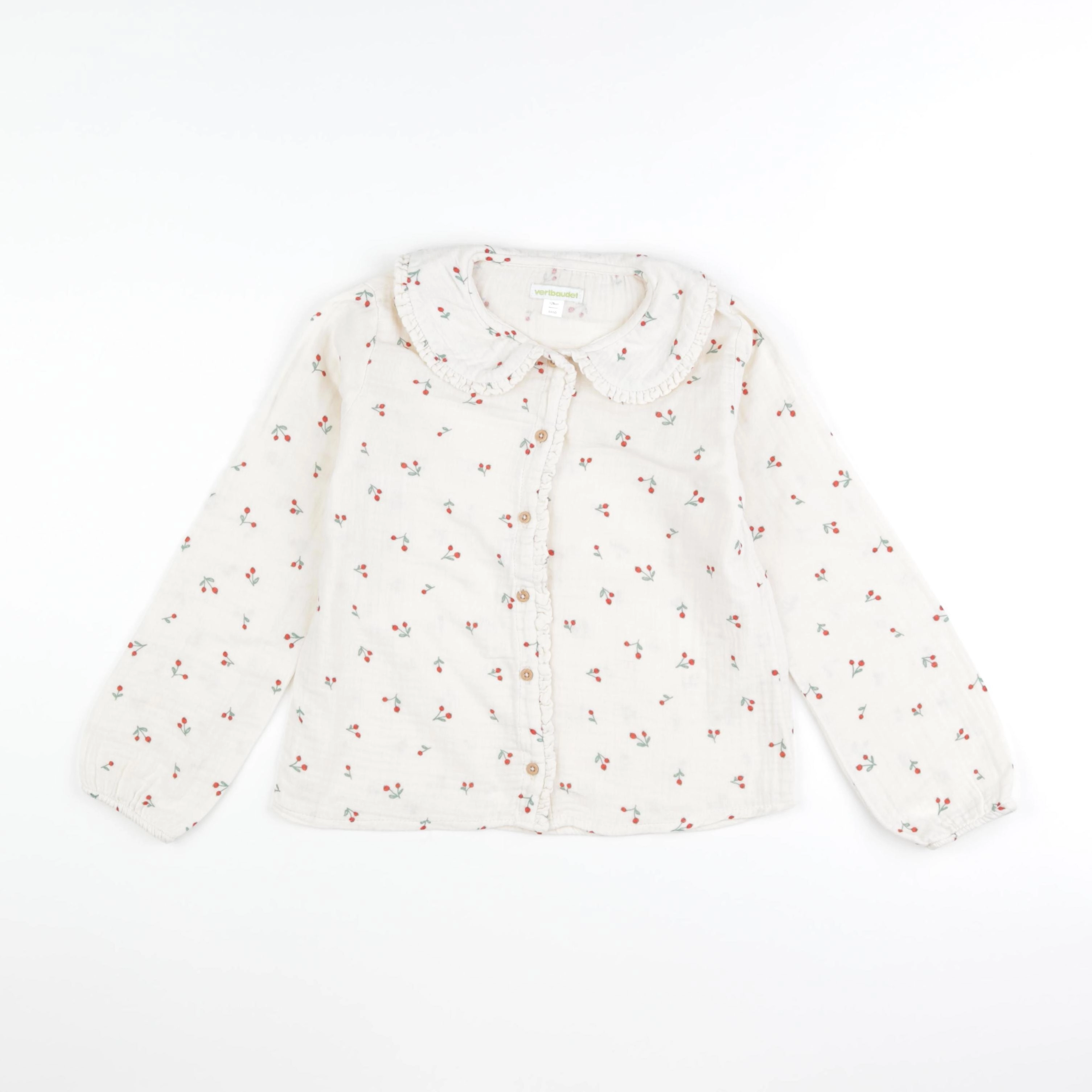 Vertbaudet - blouse blanc - 8 ans