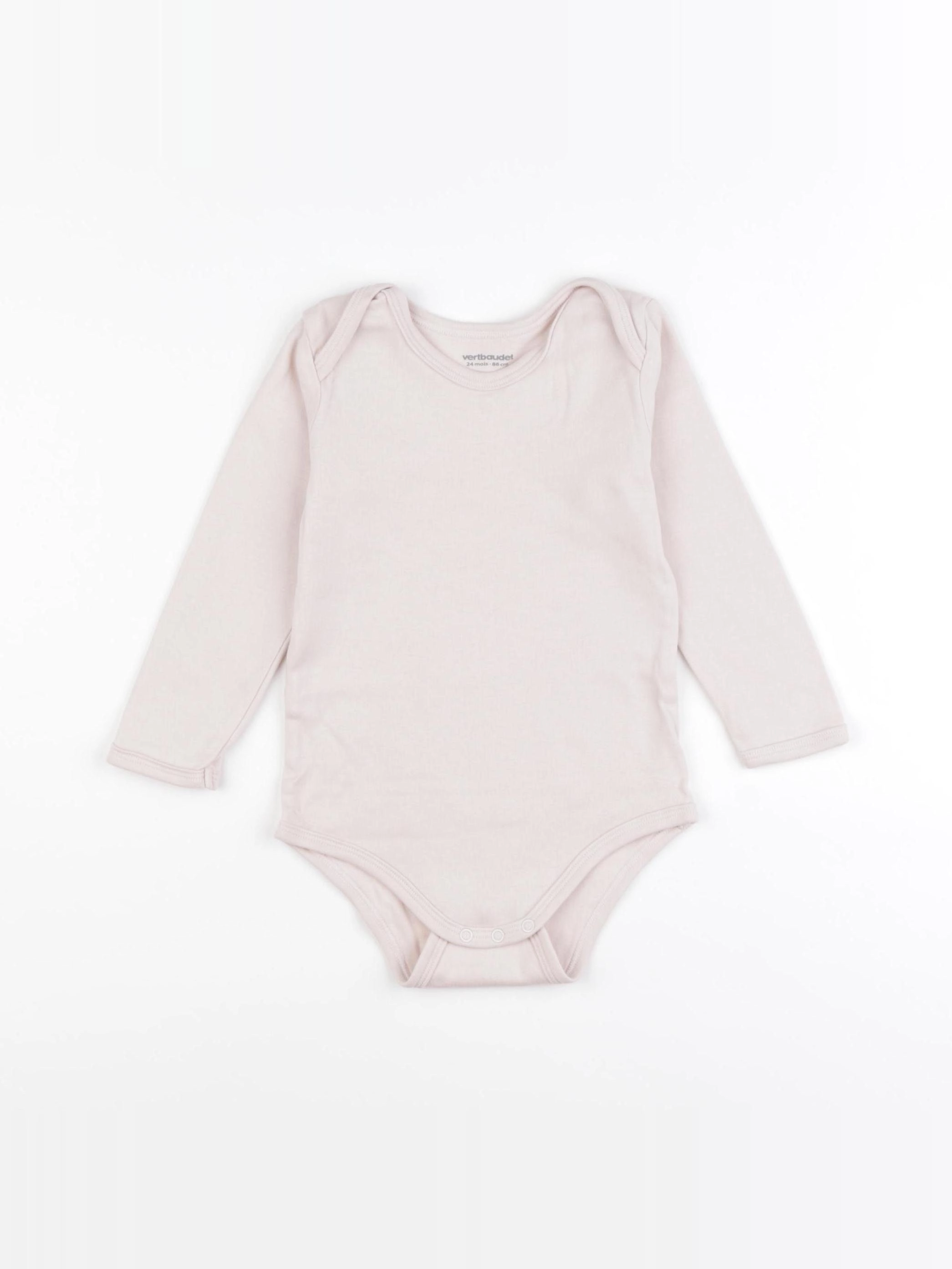 Vertbaudet - body rose - 24 mois