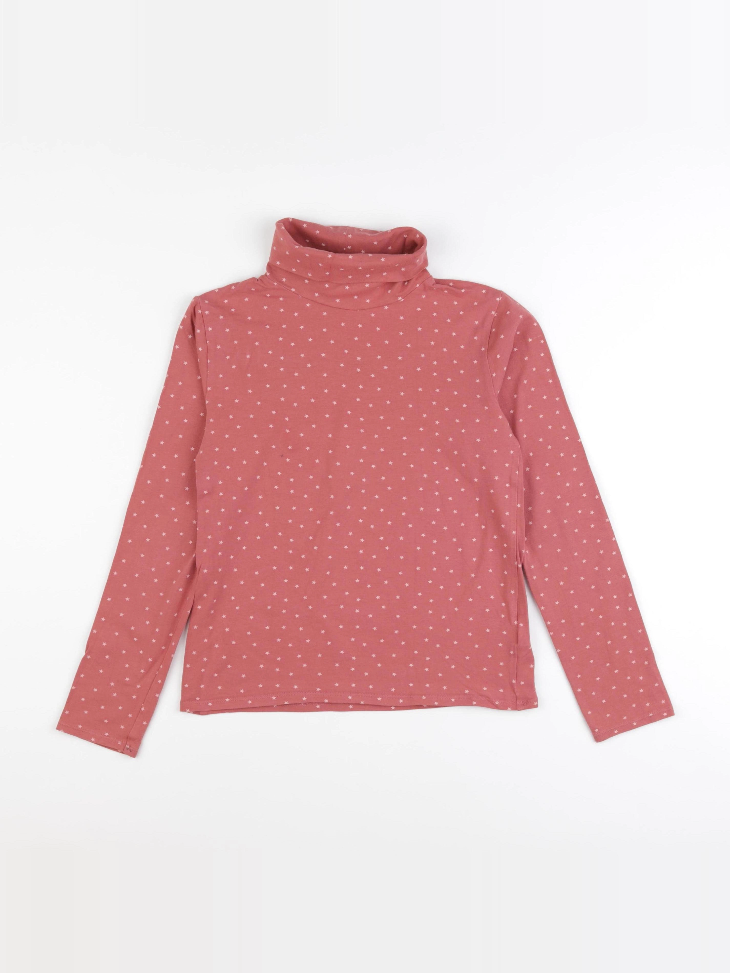 Vertbaudet - sous-pull rose - 10 ans