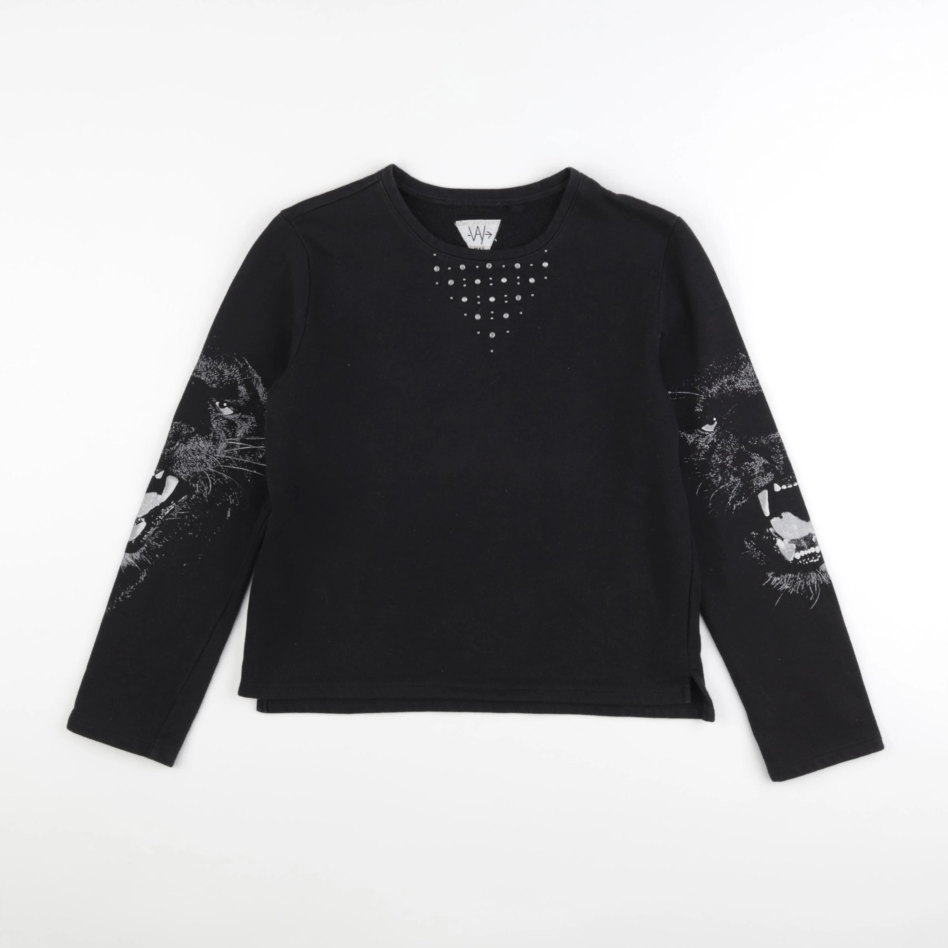 IKKS - sweat noir - 12 ans