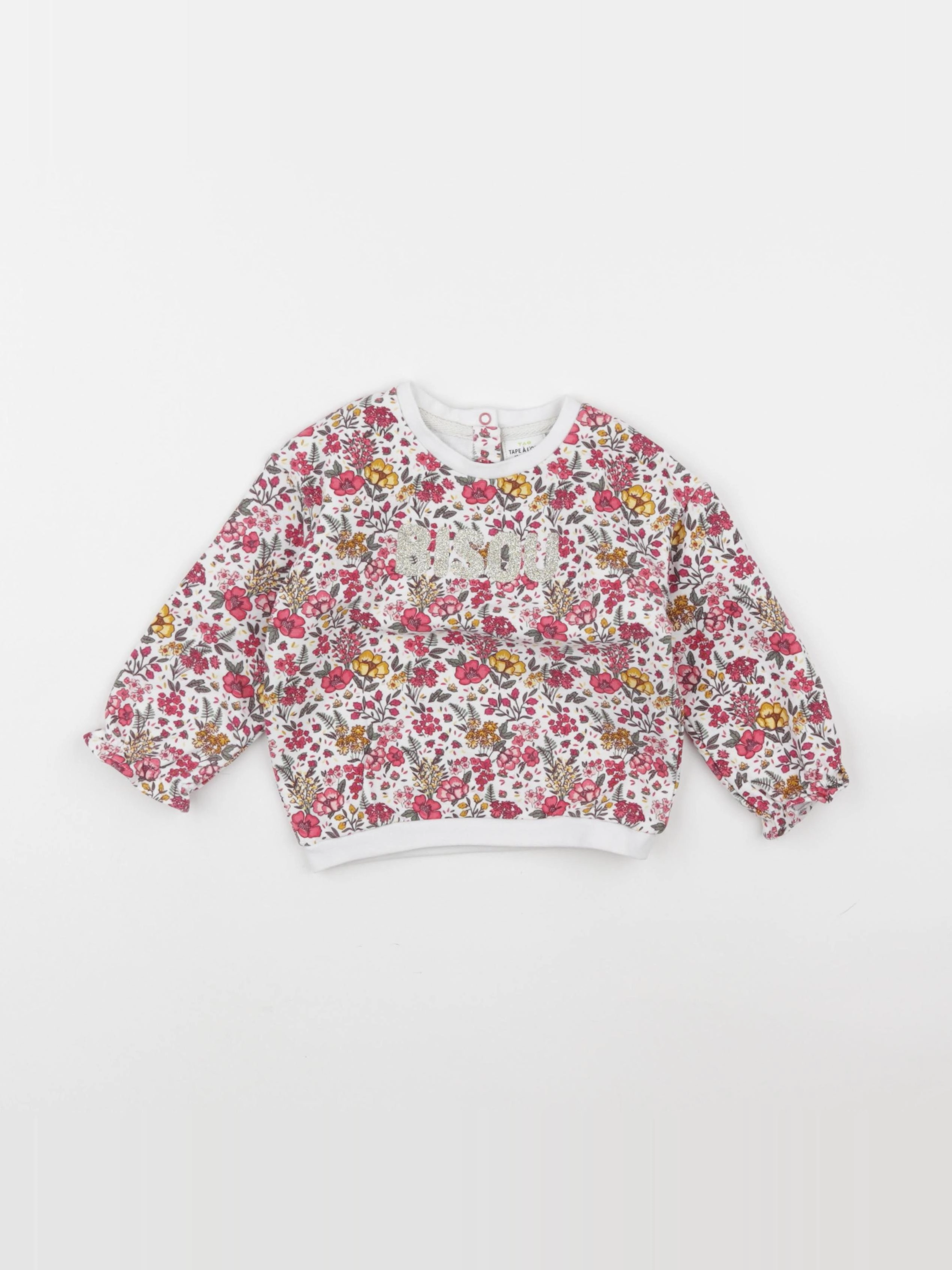 Tape à l'oeil - sweat rose, or - 18 mois