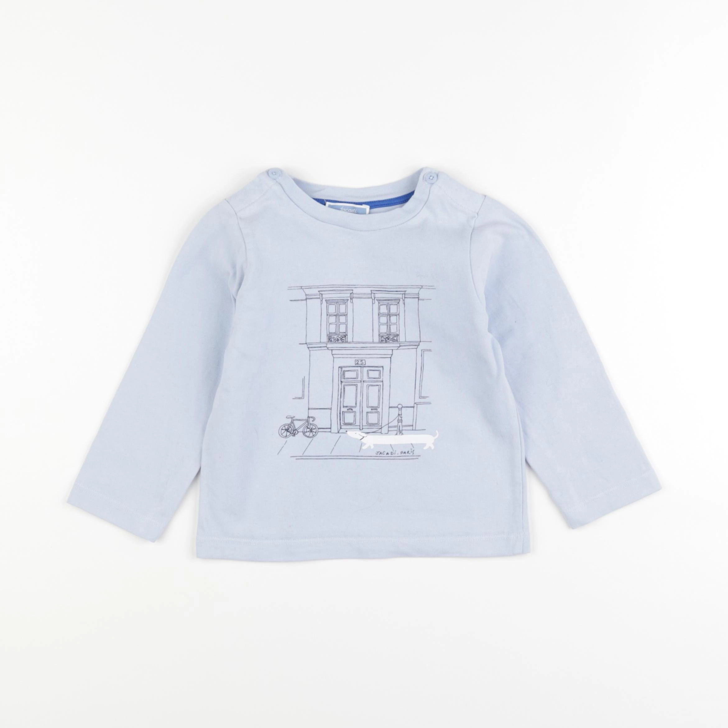 Jacadi - tee-shirt bleu - 36 mois