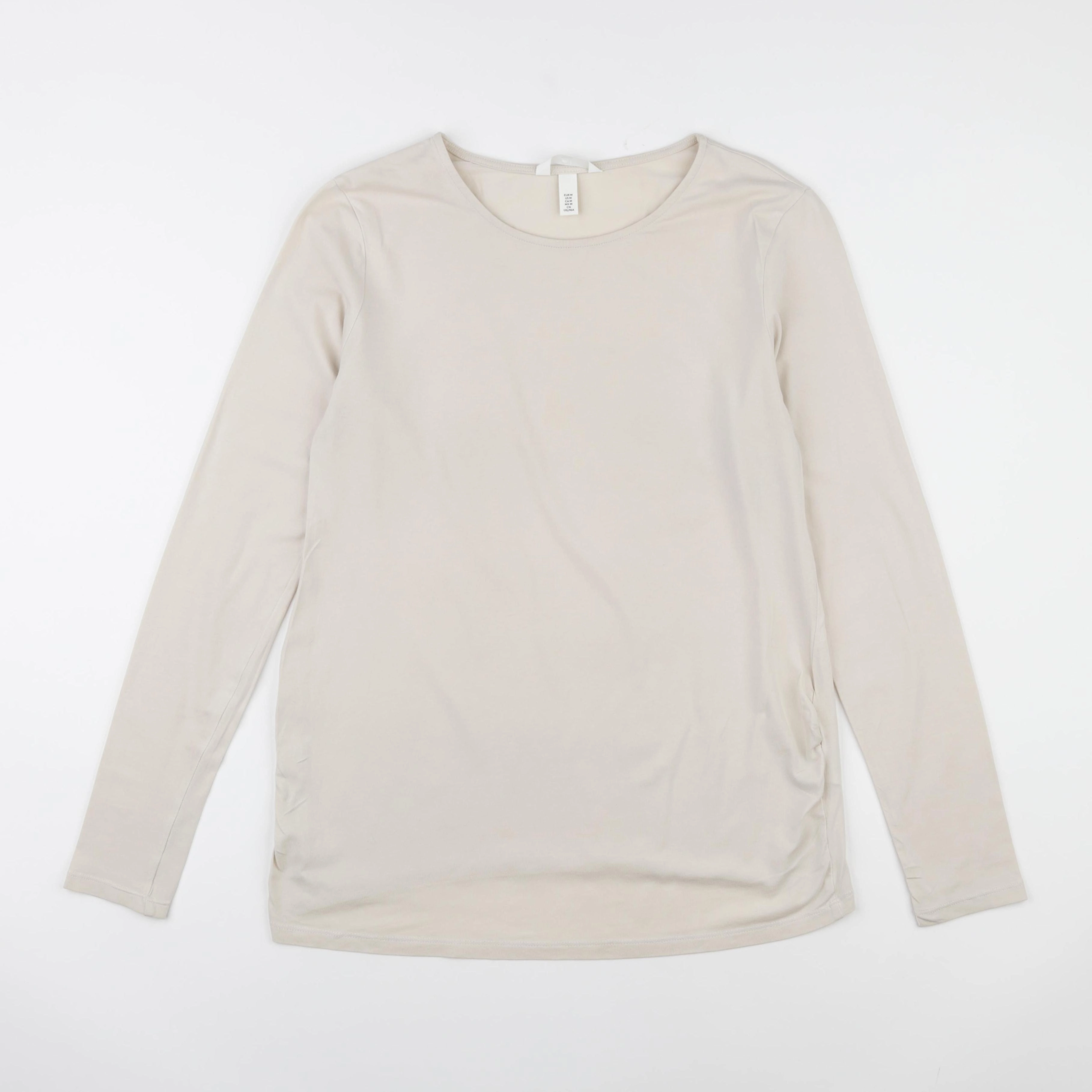 H&M - tee-shirt grossesse beige - m