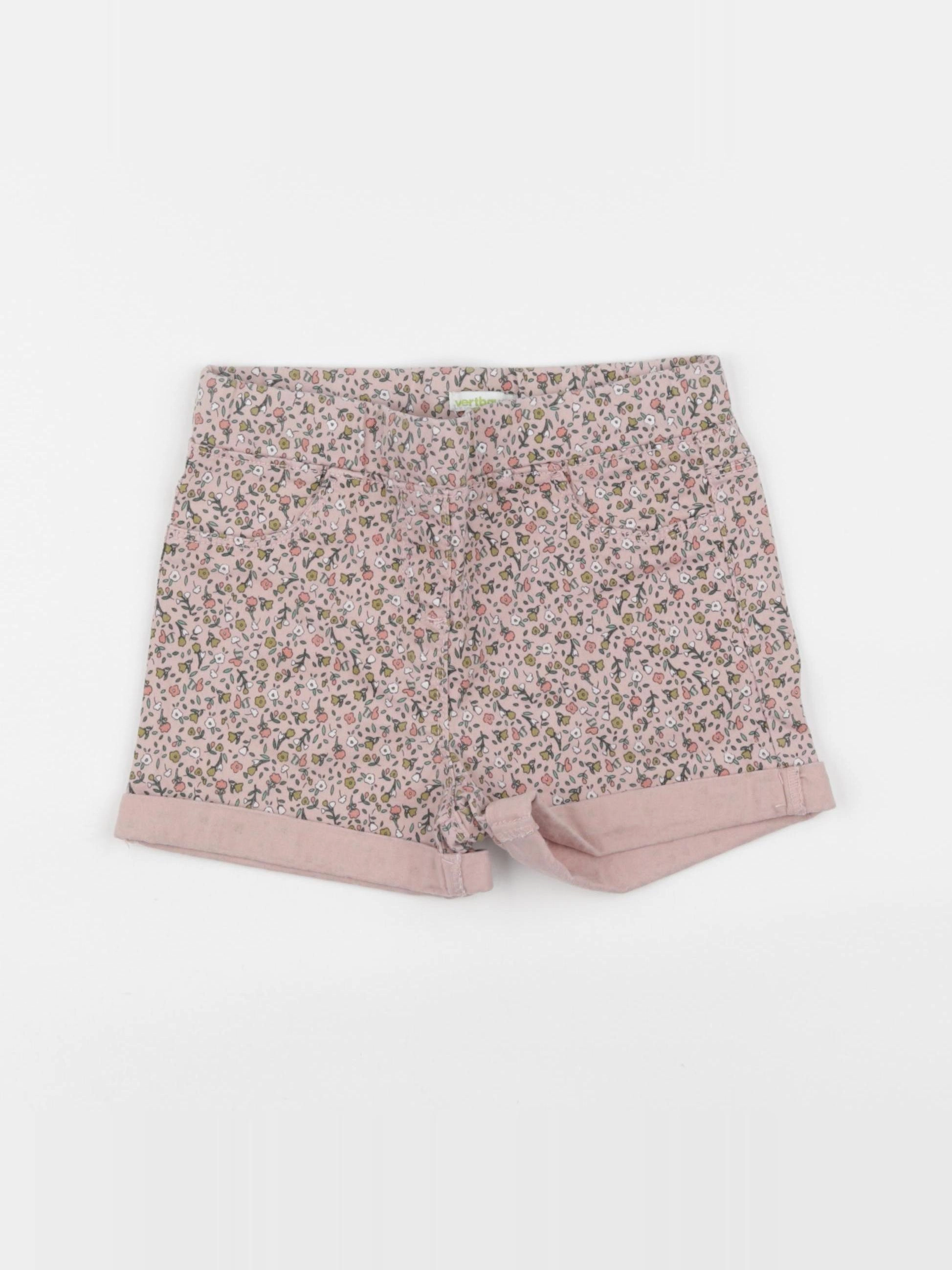 Vertbaudet - short rose - 9 ans