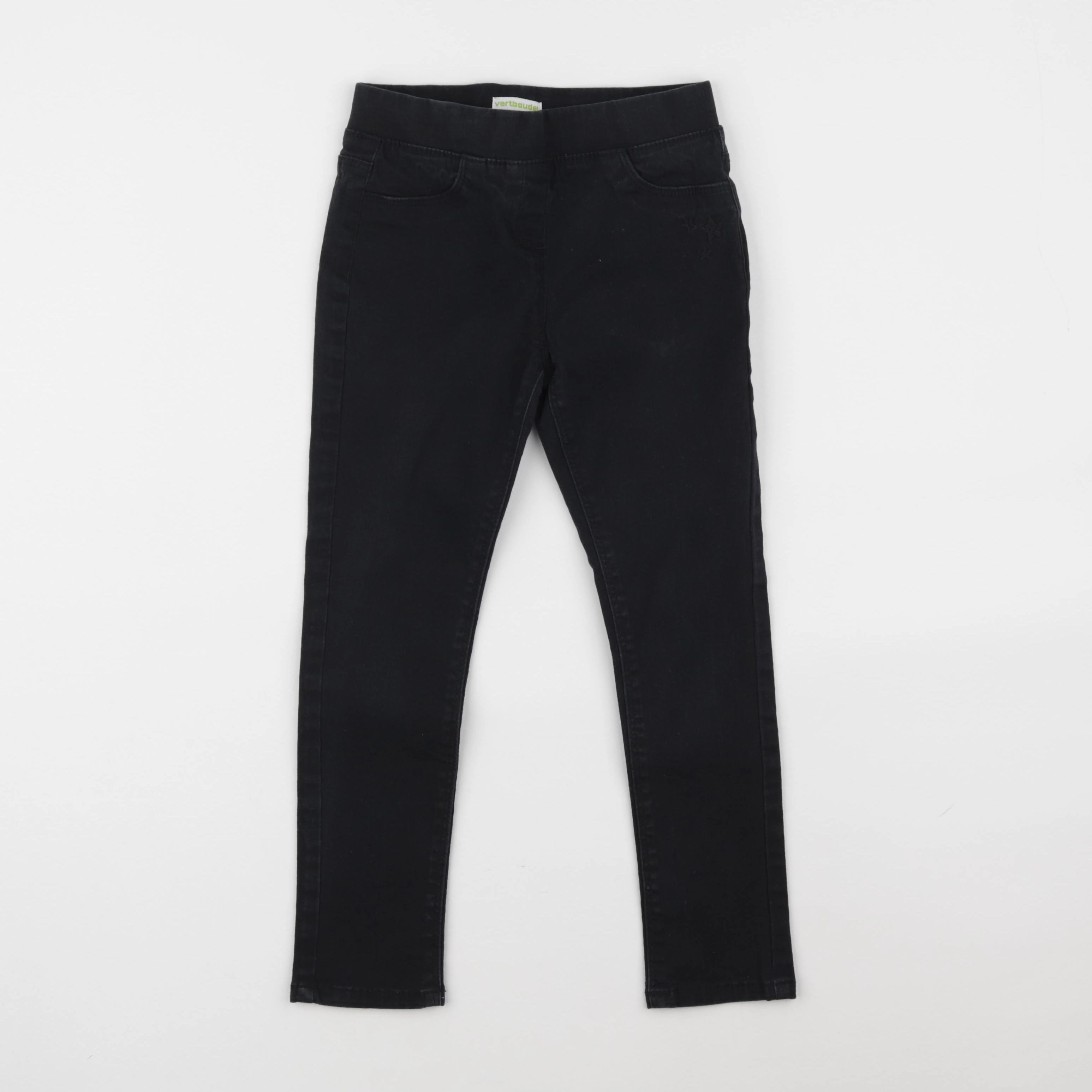 Vertbaudet - jegging noir - 7 ans