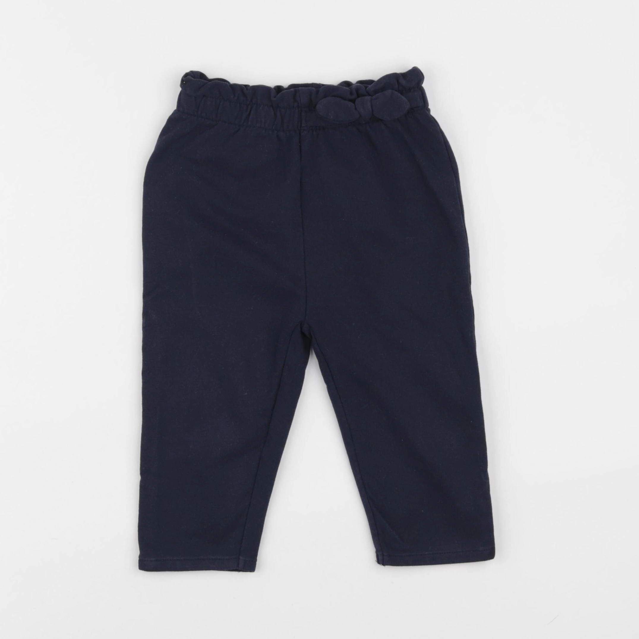 Vertbaudet - pantalon bleu - 18 mois