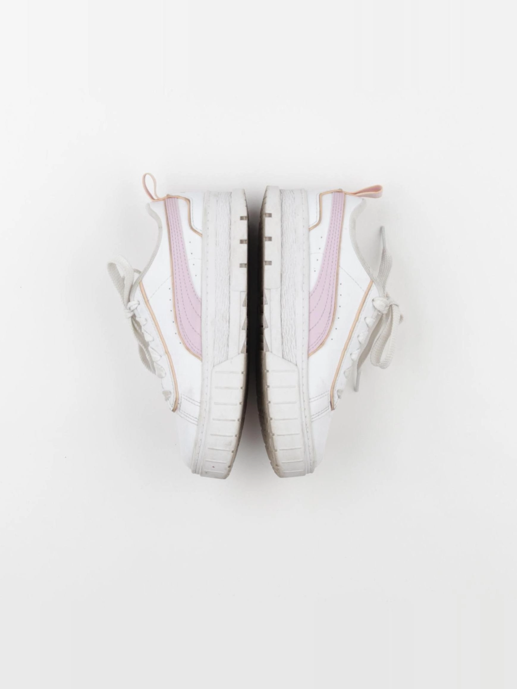 Puma - tennis à scratch/ lacets blanc - pointure 34