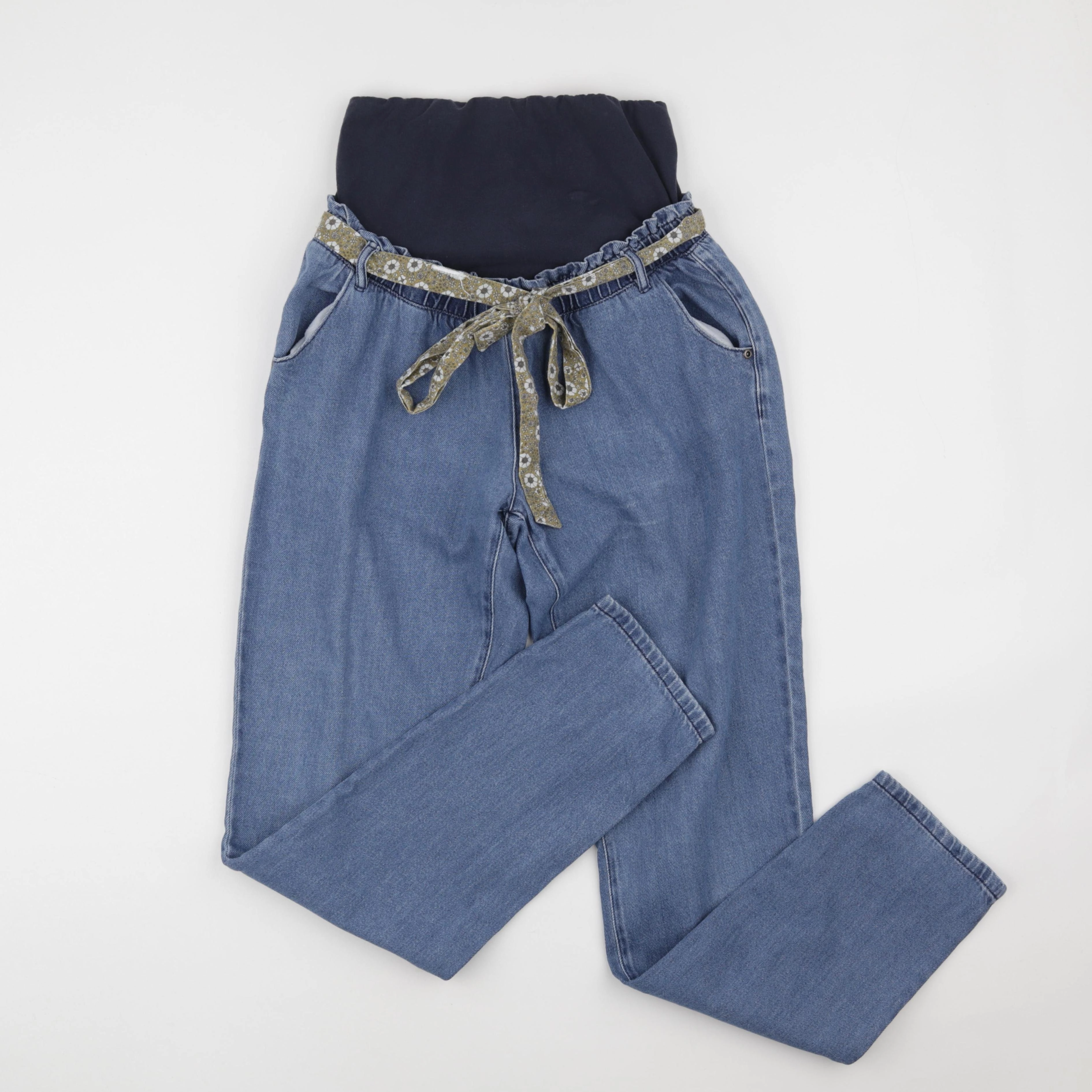 Vertbaudet - pantalon grossesse bleu - 38