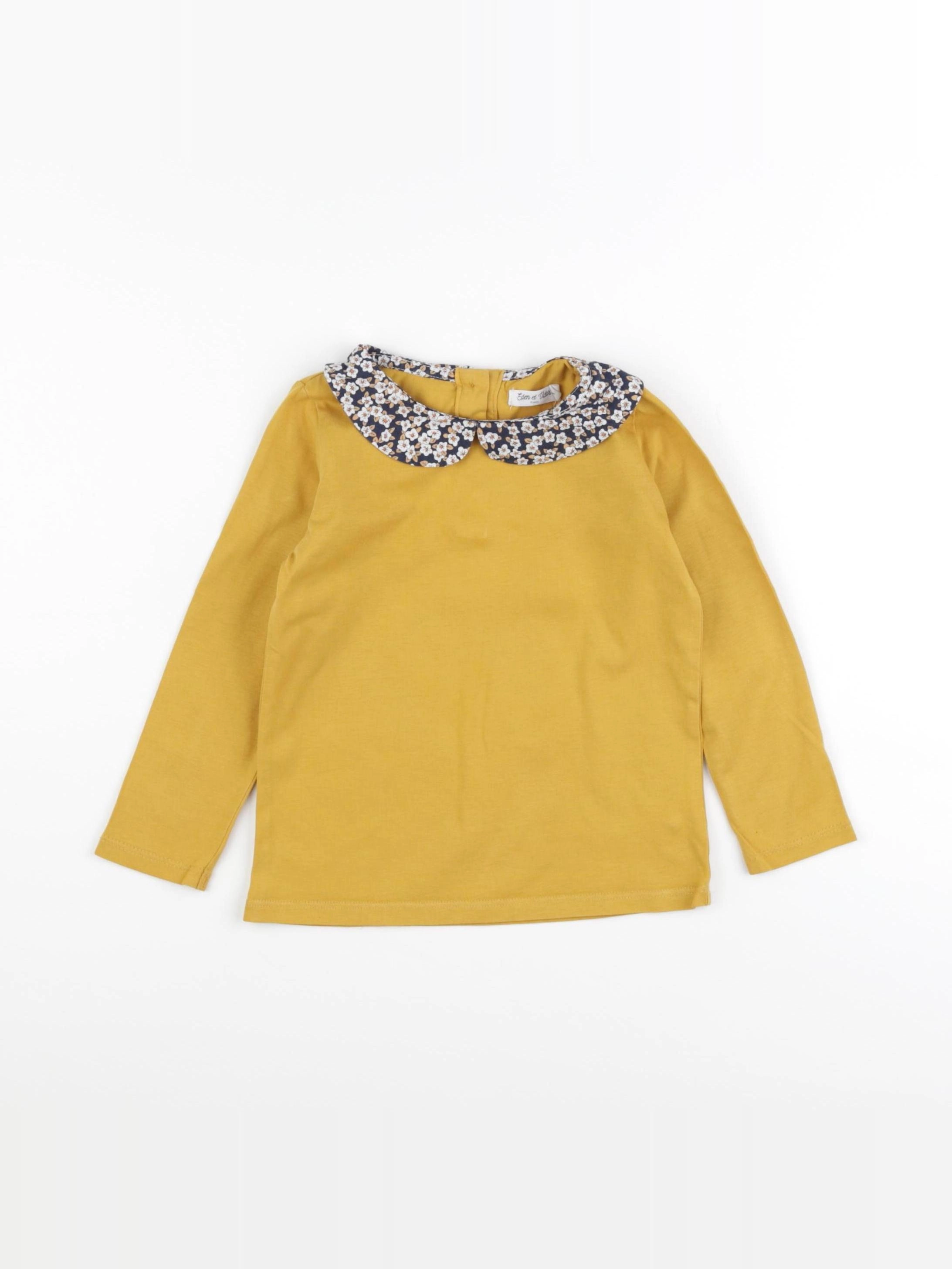 Eden & Victor - tee-shirt jaune - 3 ans