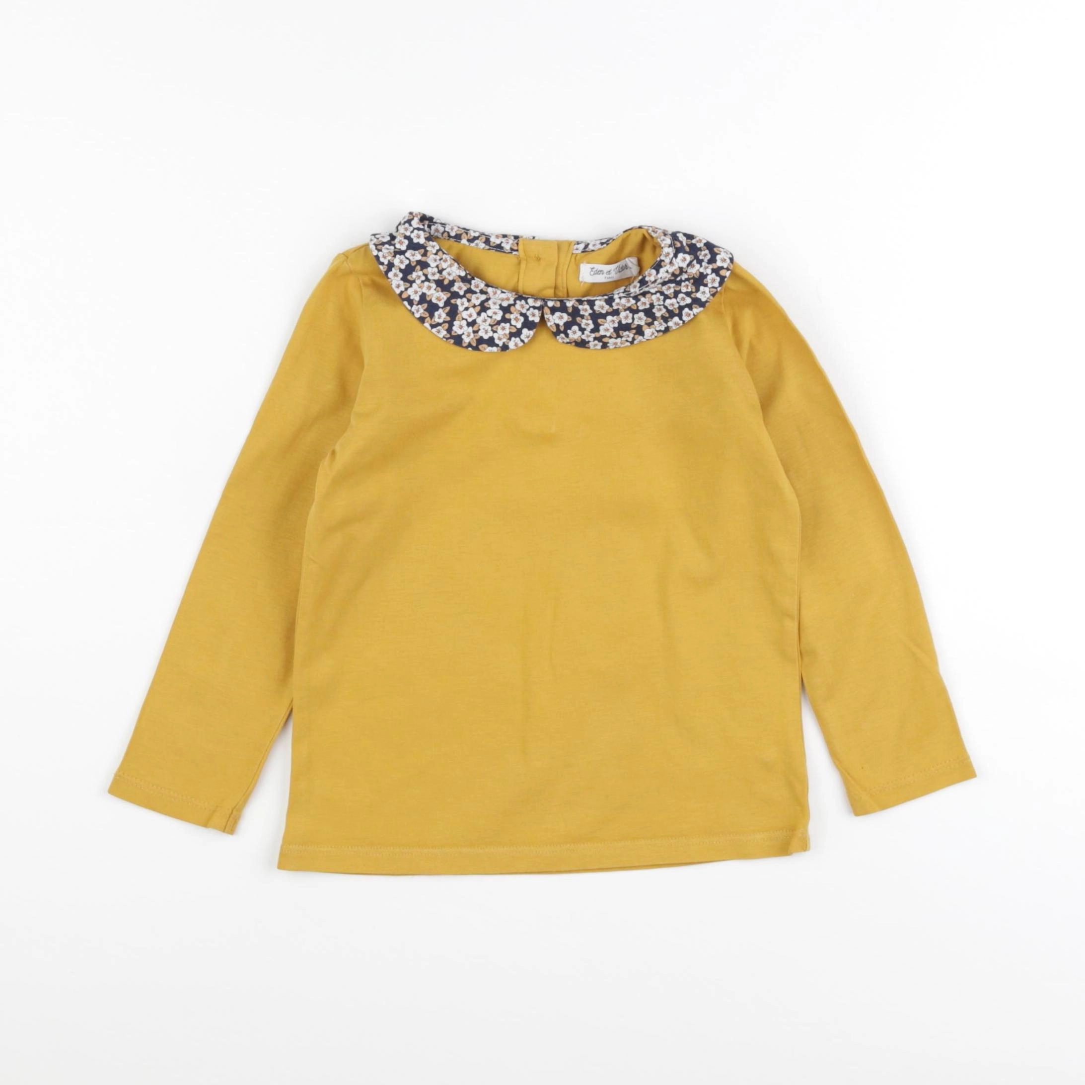 Eden & Victor - tee-shirt jaune - 3 ans