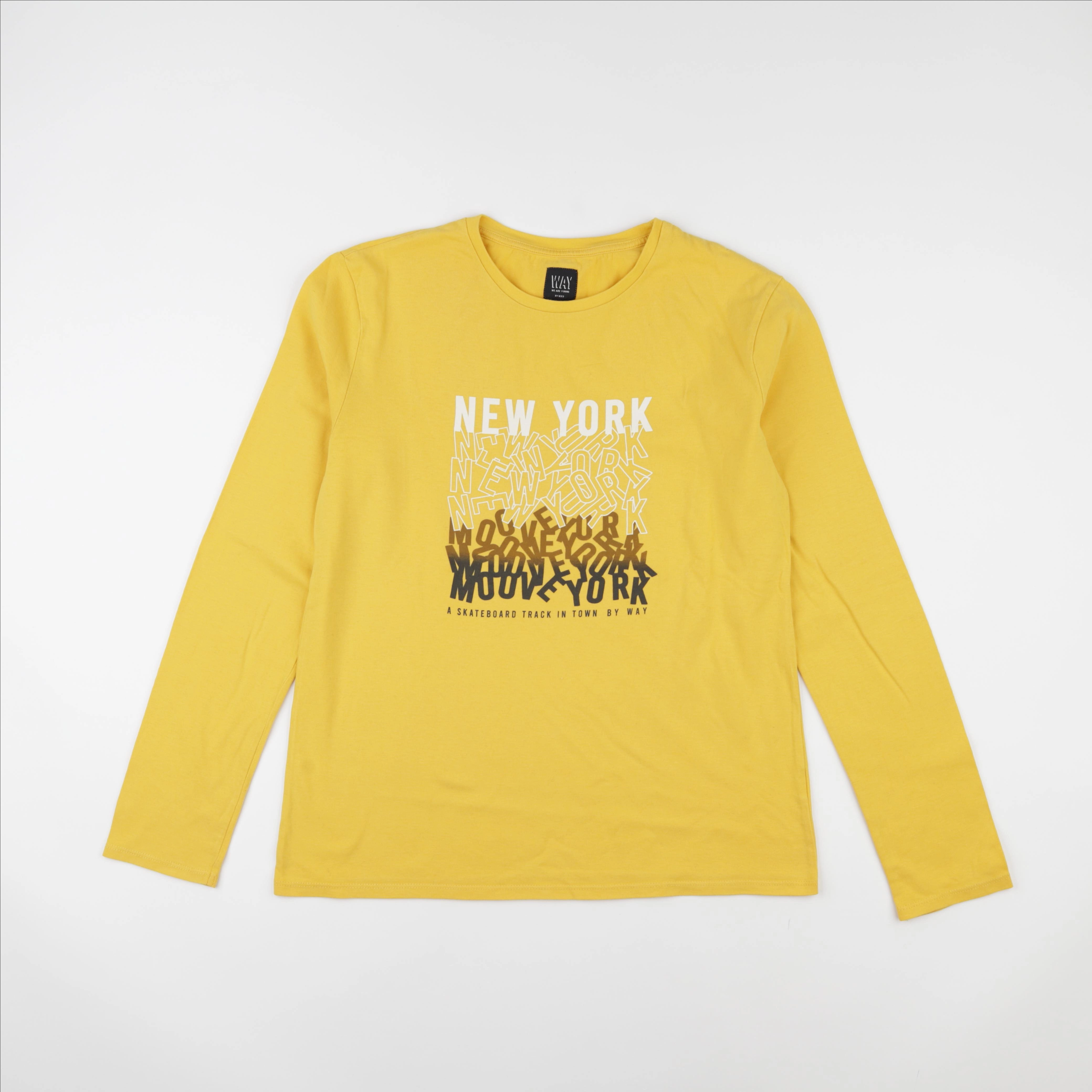 IKKS - tee-shirt jaune - 16 ans