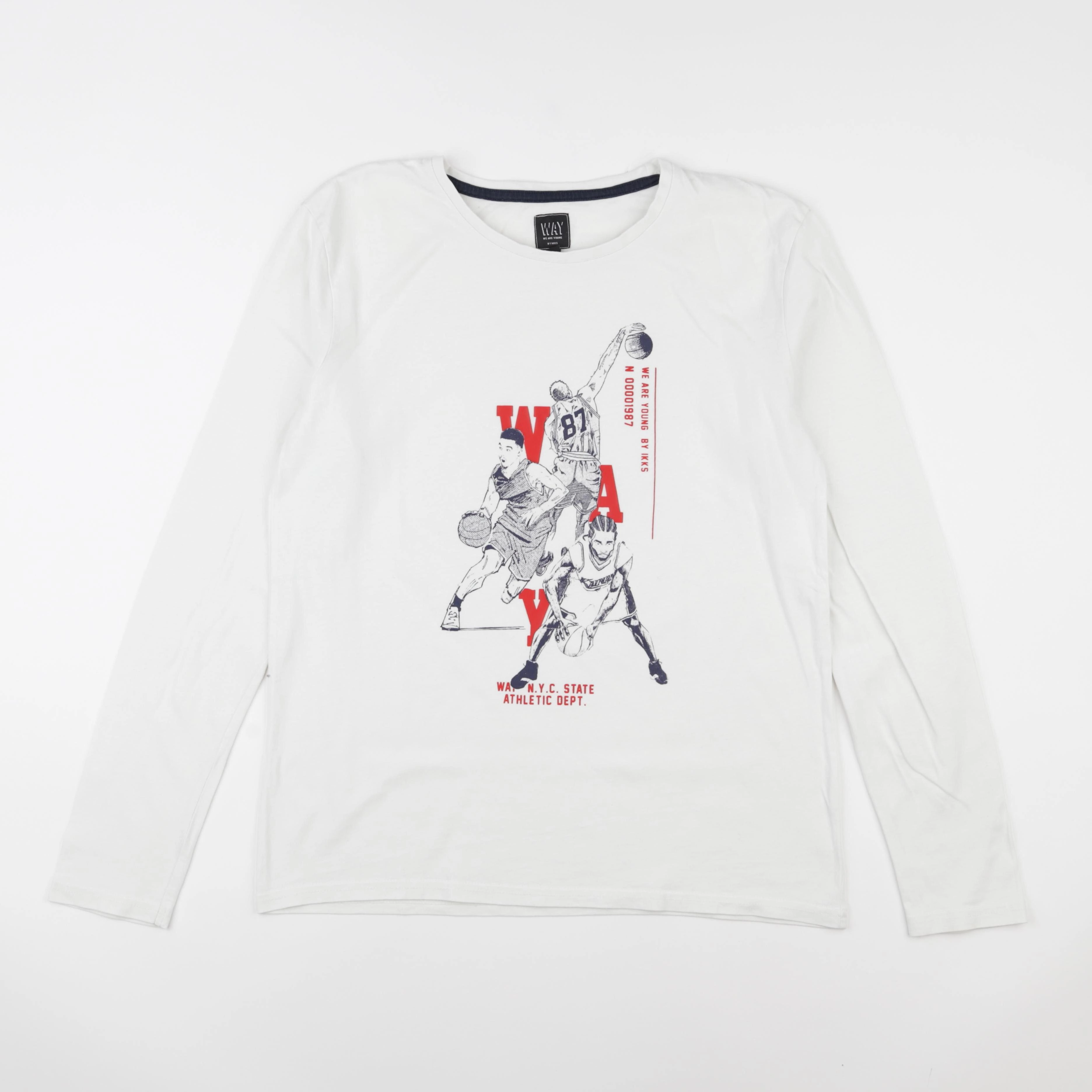 IKKS - tee-shirt blanc - 16 ans