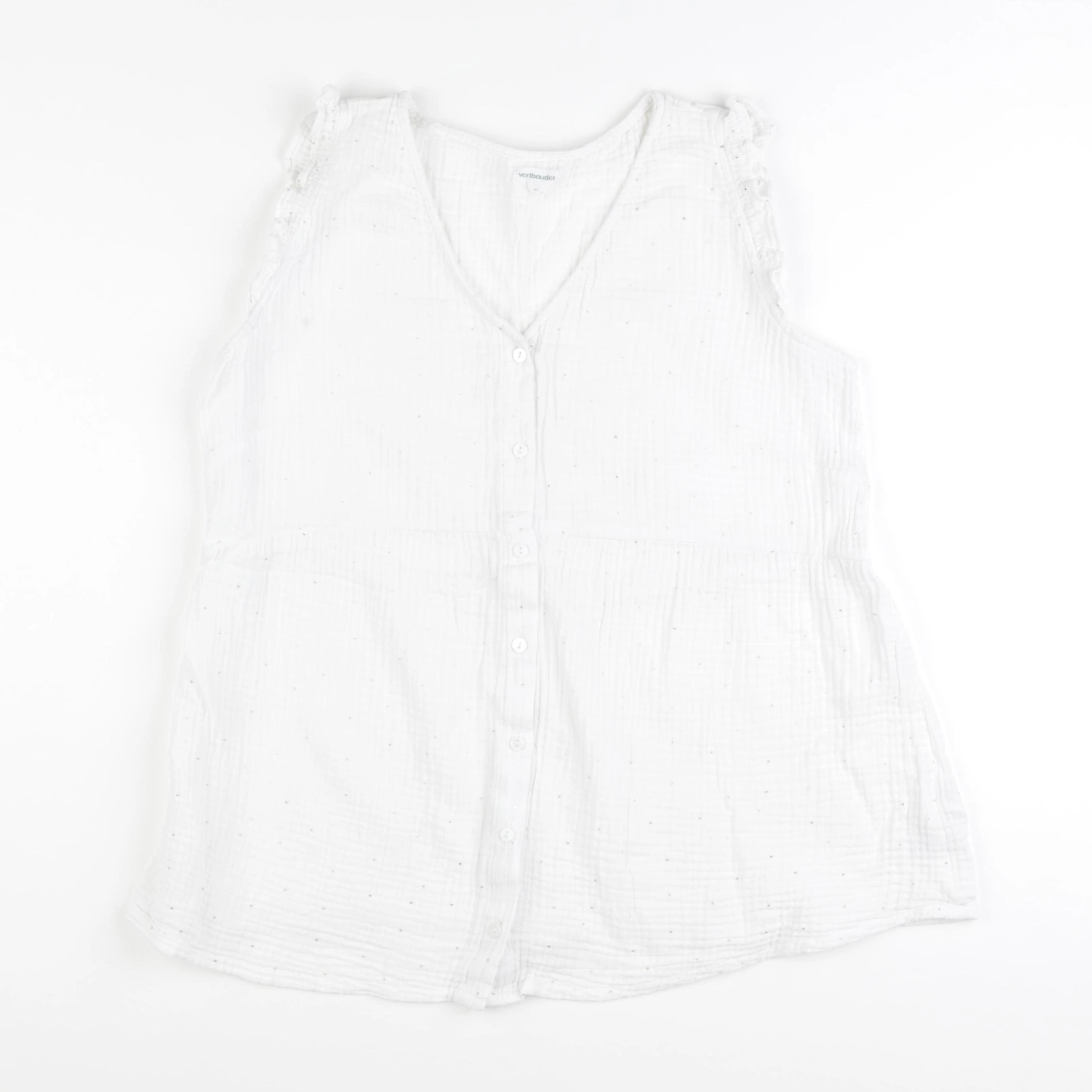 Vertbaudet - blouse grossesse blanc, or - 40