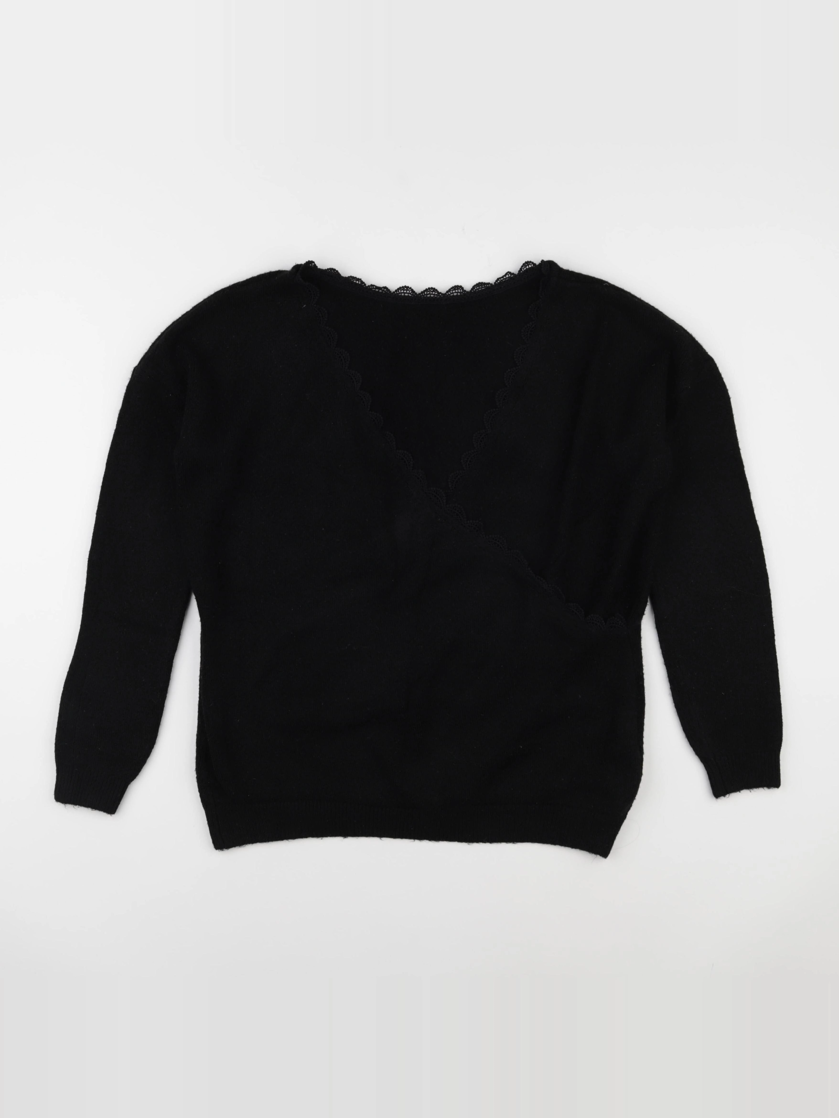 Vertbaudet - pull grossesse noir - 38 à 40