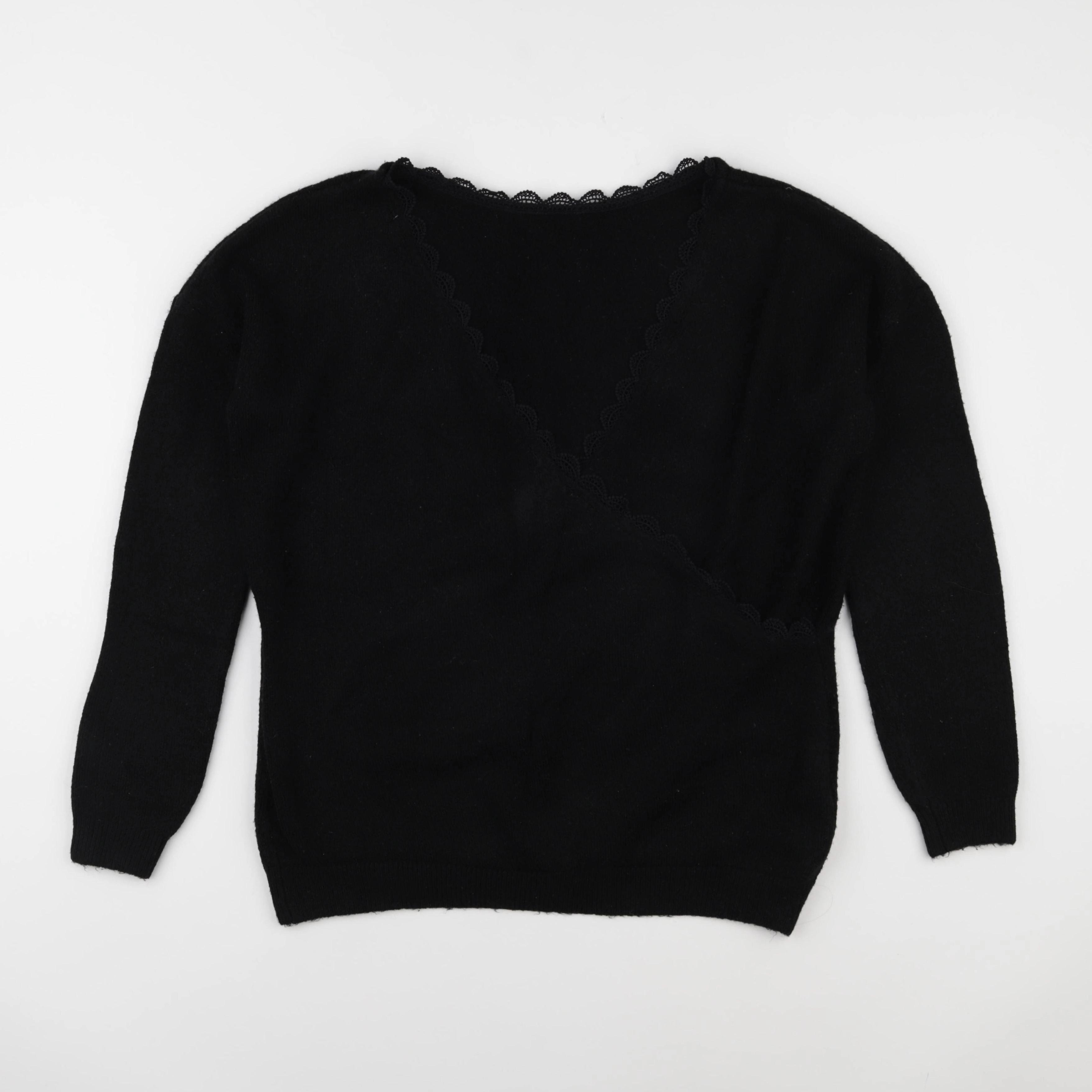 Vertbaudet - pull grossesse noir - 38 à 40