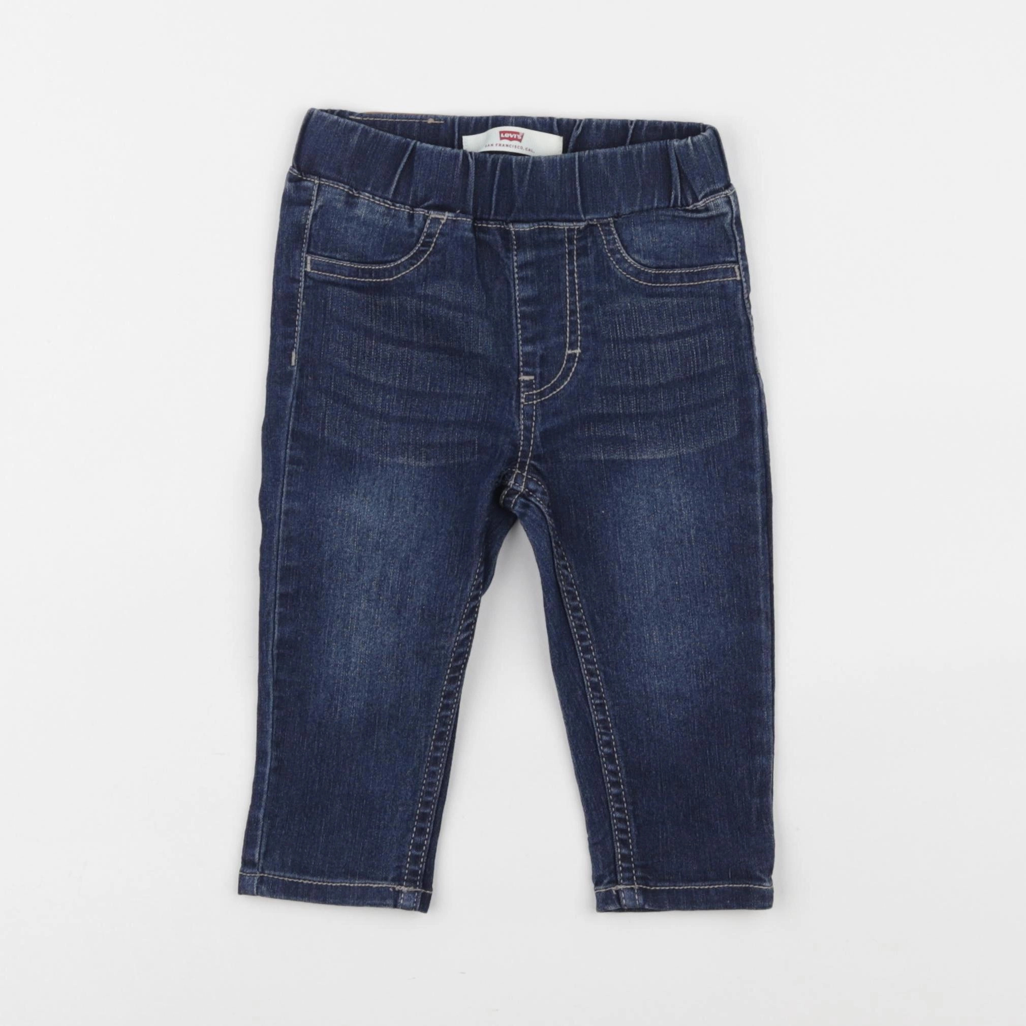 Levi's - jegging bleu - 6 mois