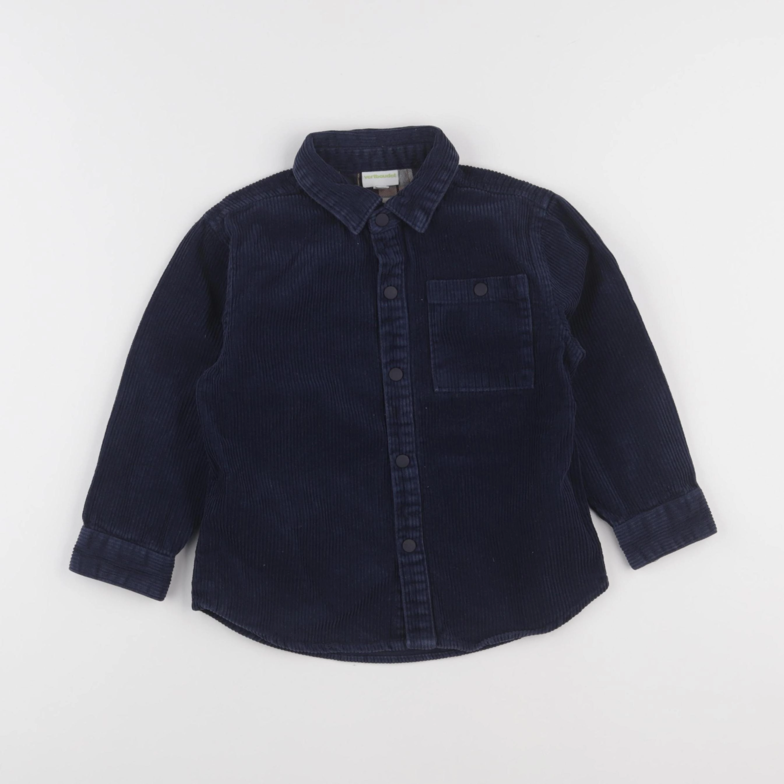 Vertbaudet - chemise bleu - 4 ans