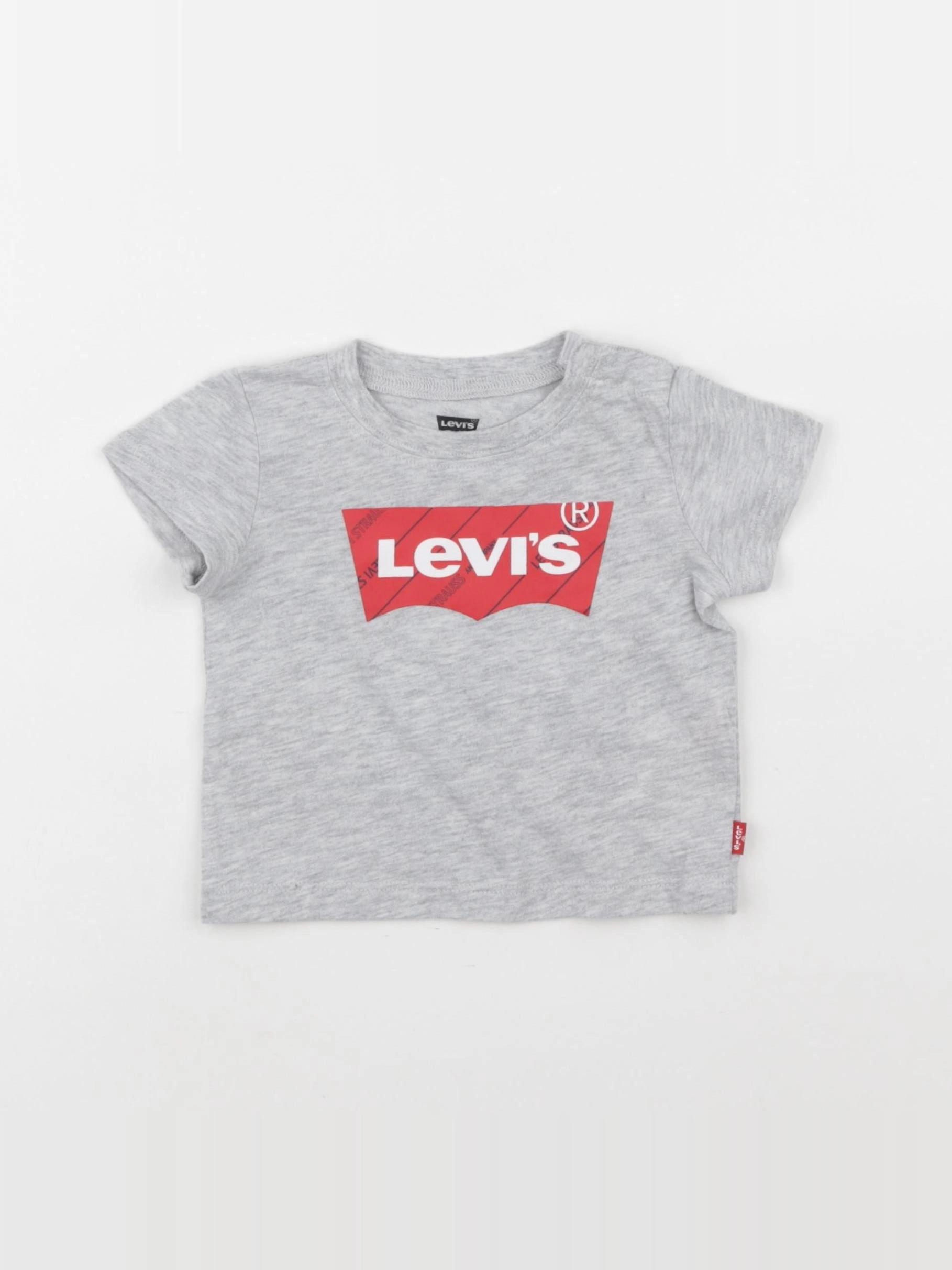Levi's - tee-shirt gris - 6 mois