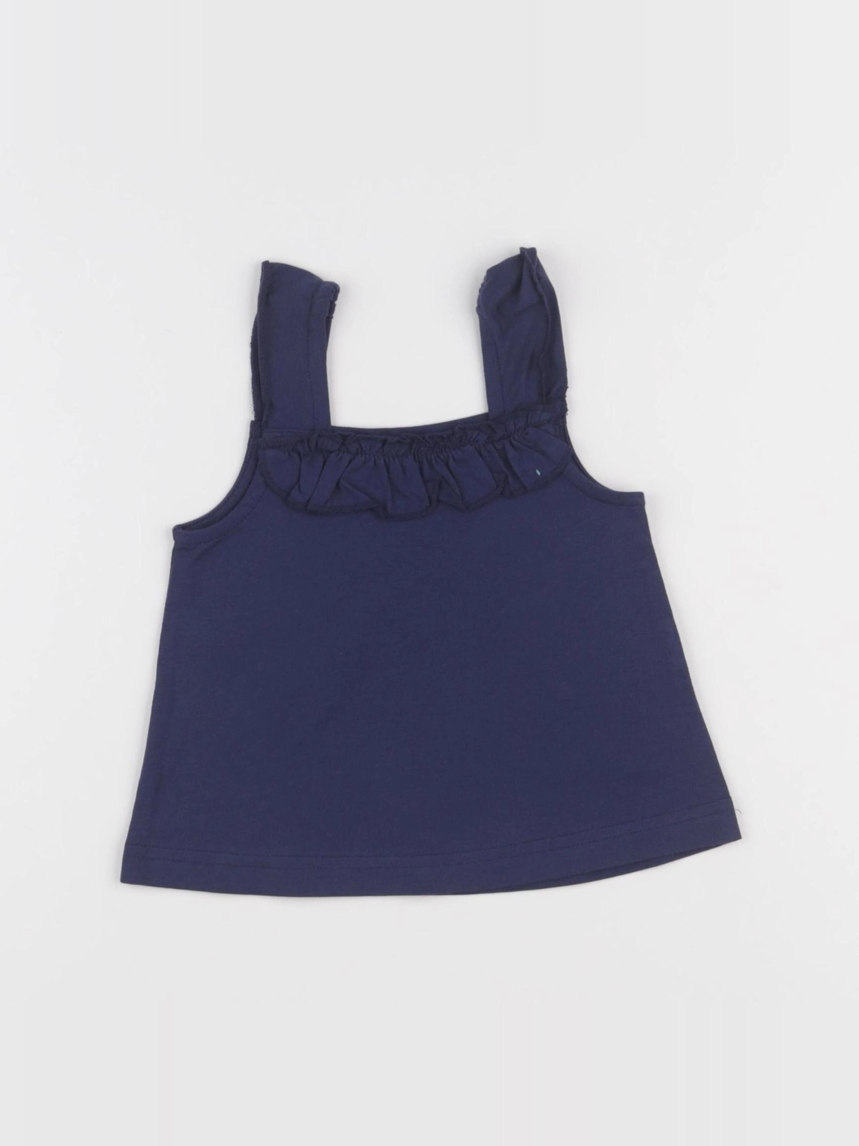 Marks & Spencer  - débardeur bleu - 12/18 mois
