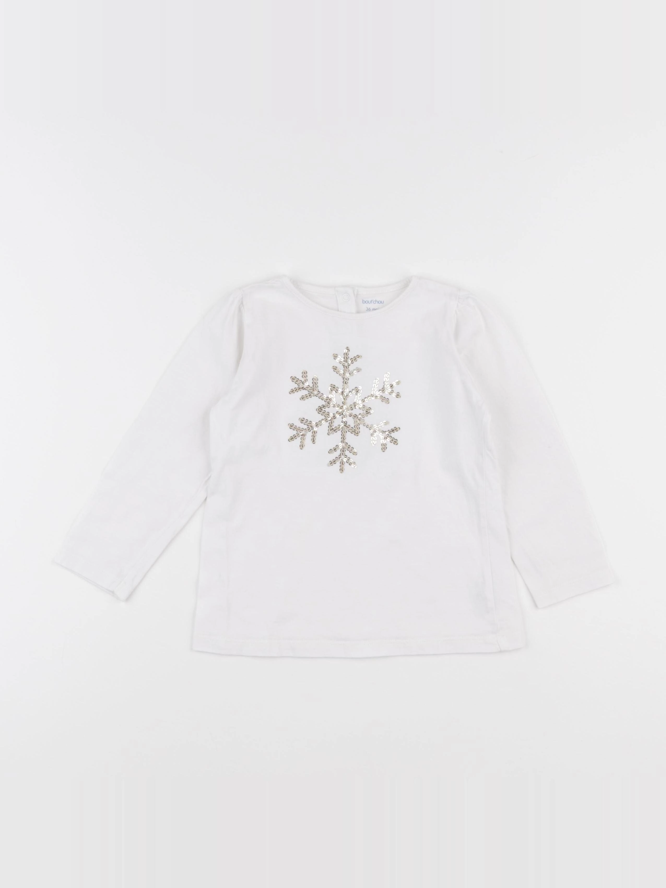 Boutchou - tee-shirt blanc - 36 mois