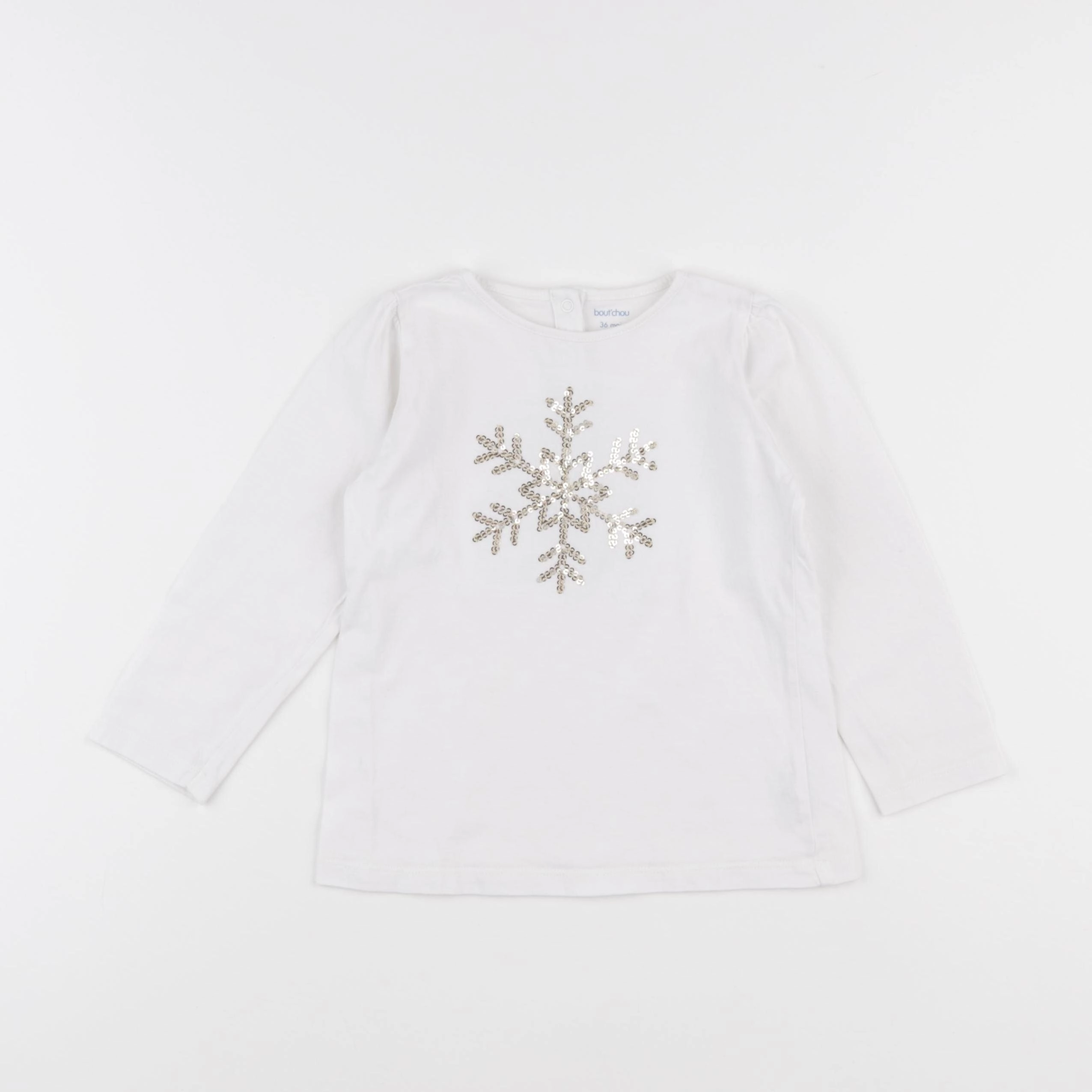Boutchou - tee-shirt blanc - 36 mois