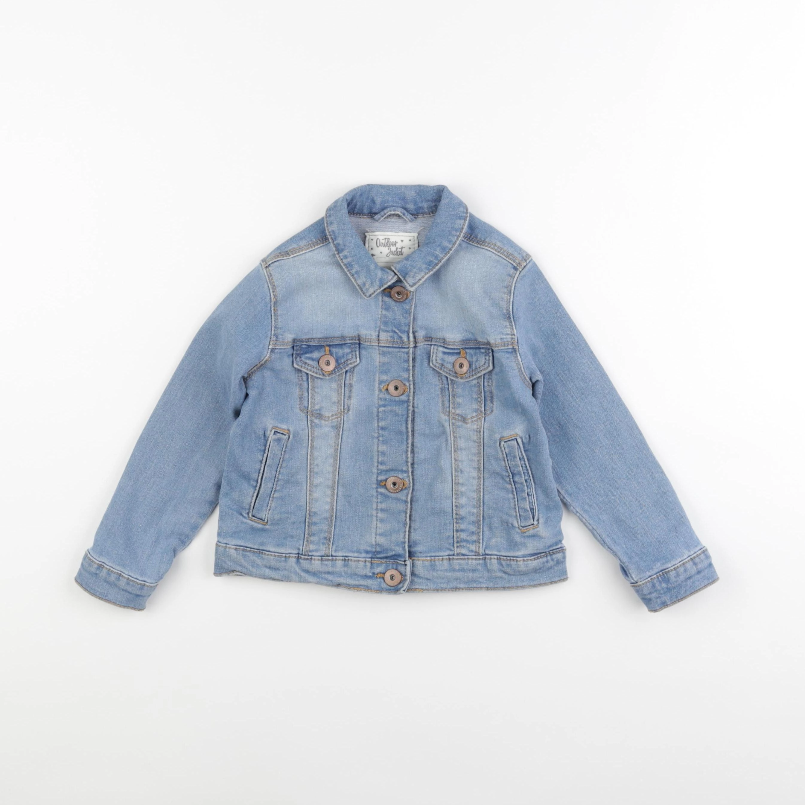 Vertbaudet - veste bleu - 3 ans