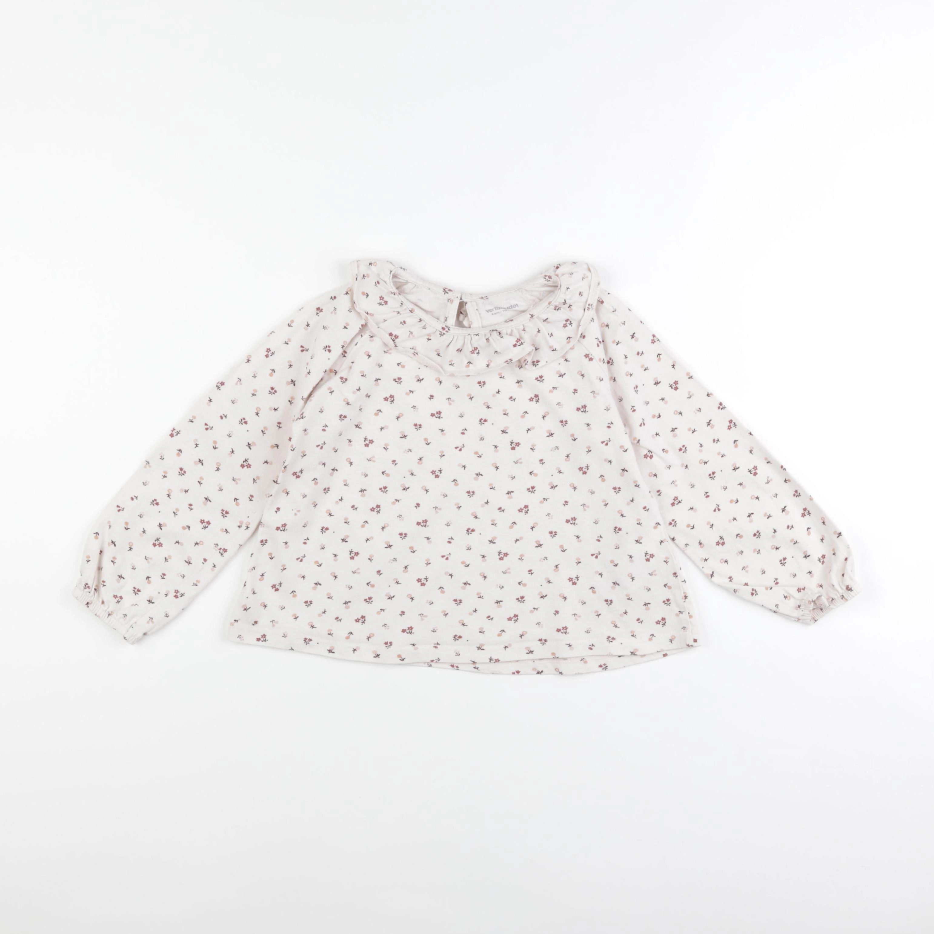 Vertbaudet - tee-shirt beige - 4 ans