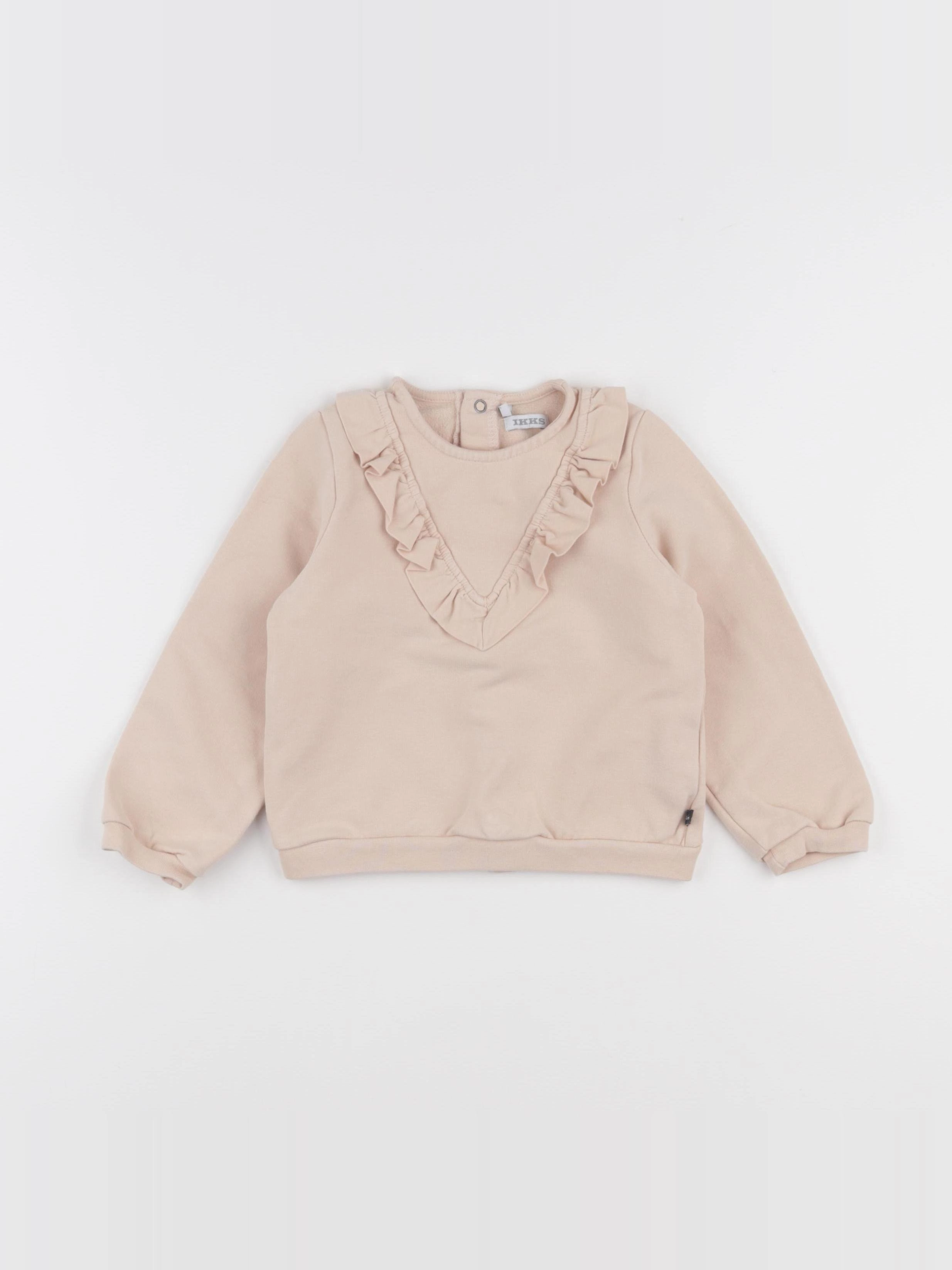 IKKS - sweat rose - 3 ans